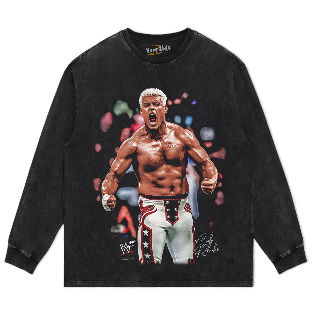CODY RHODES SIGNATURE TANK TOP & TEE & LONG SLEEVE & LAYERED LS & HOODIE