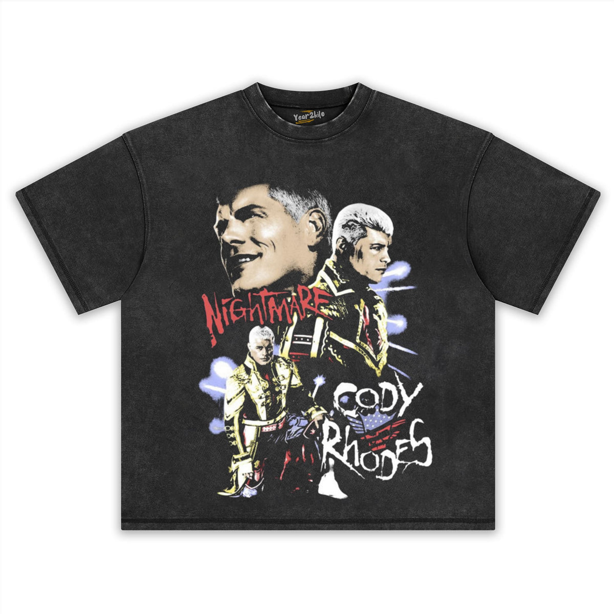 CODY RHODES THE AMERICAN NIGHTMARE VINTAGE TANK TOP & TEE & LONG SLEEVE & LAYERED LS & HOODIE