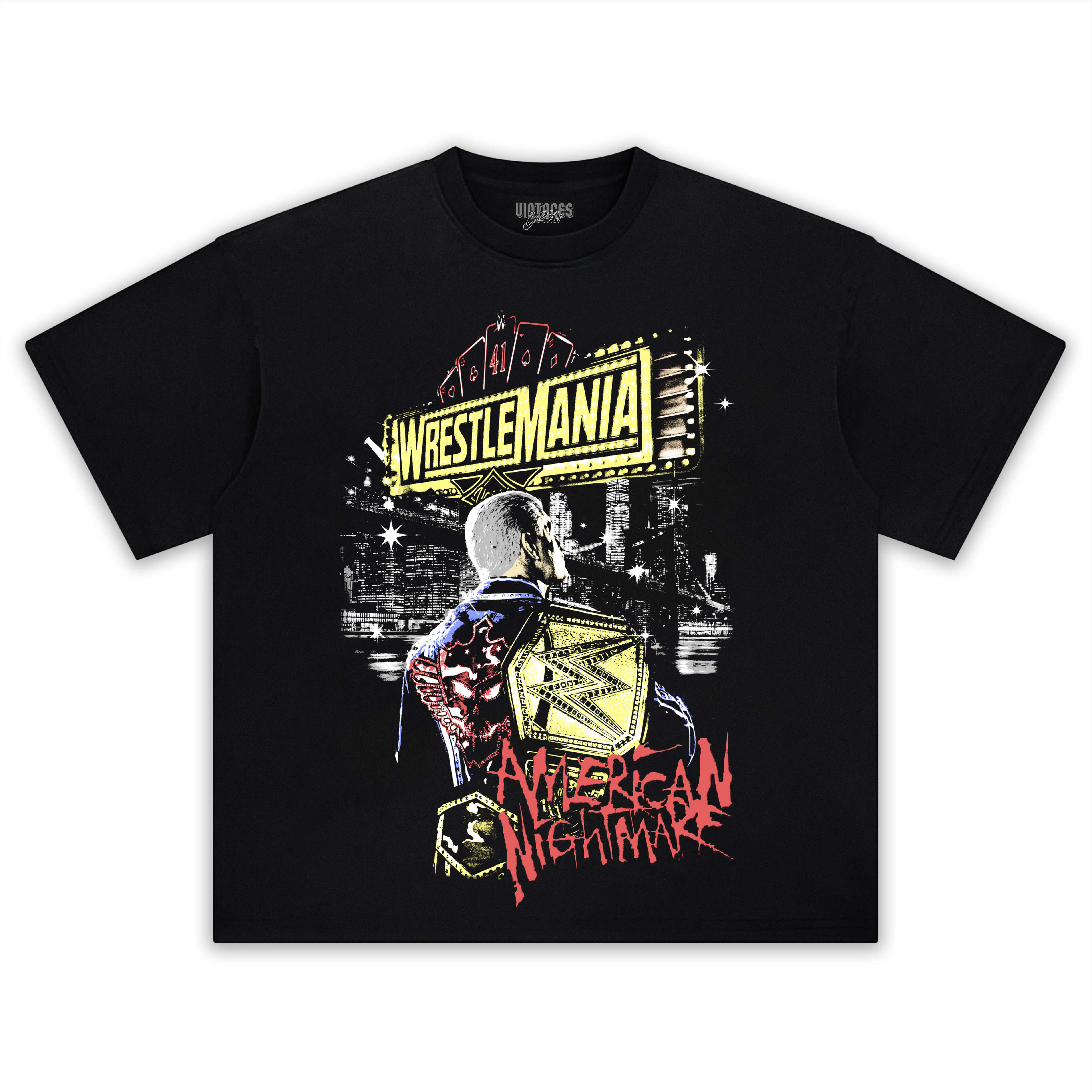 CODY RHODES VINTAGE V2 TEE & LS & HOODIE