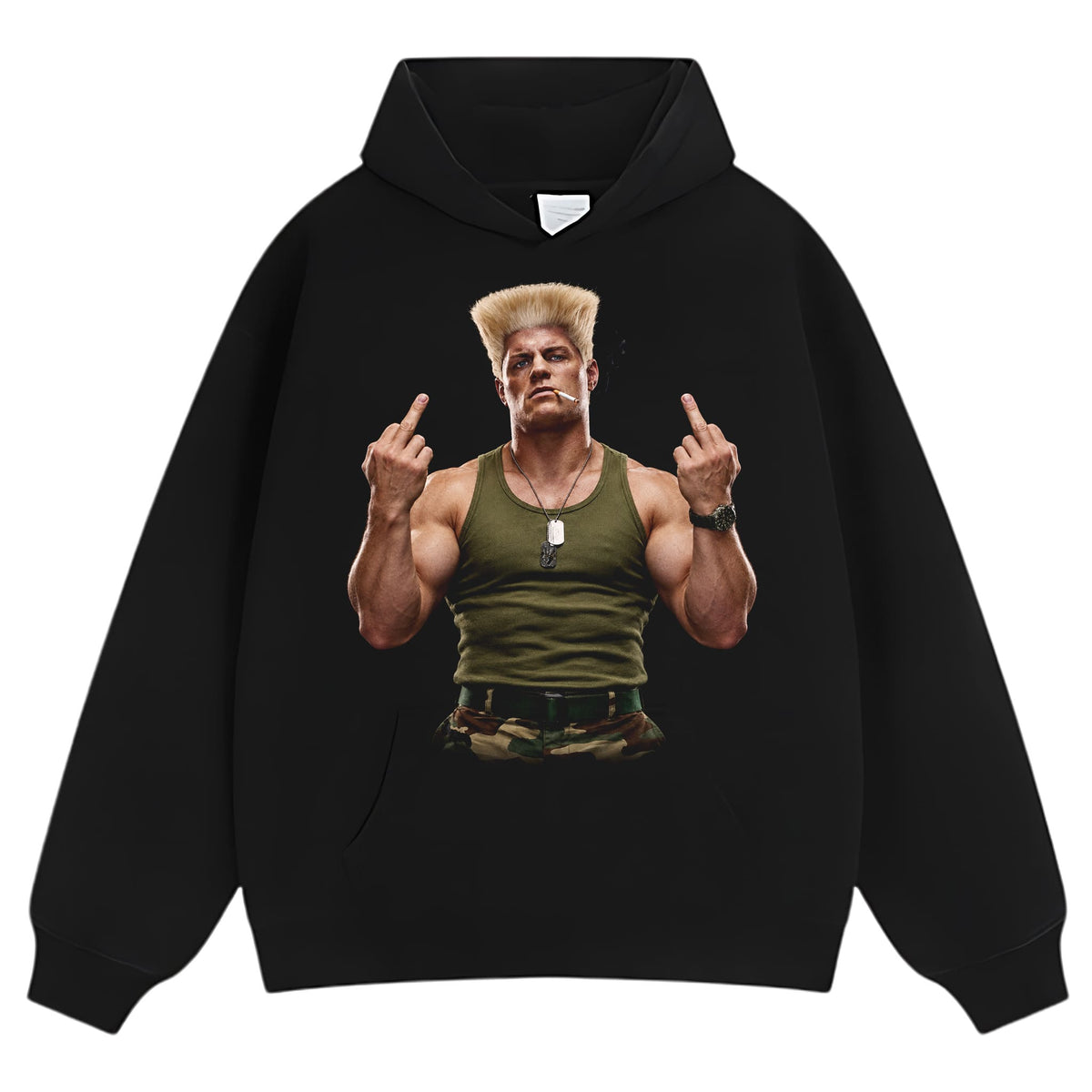 CODY RHODES - STREET FIGHTER TANK TOP & TEE & LONG SLEEVE & LAYERED LS & HOODIE