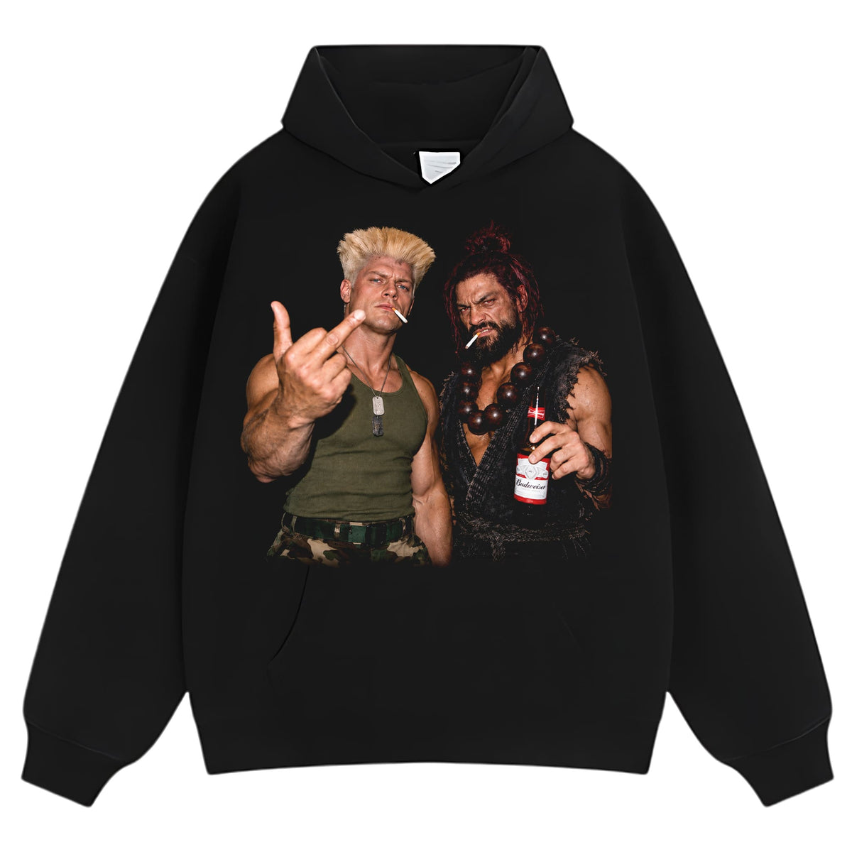 CODY RHODES & ROMAN REIGNS - STREET FIGHTER TANK TOP & TEE & LONG SLEEVE & LAYERED LS & HOODIE