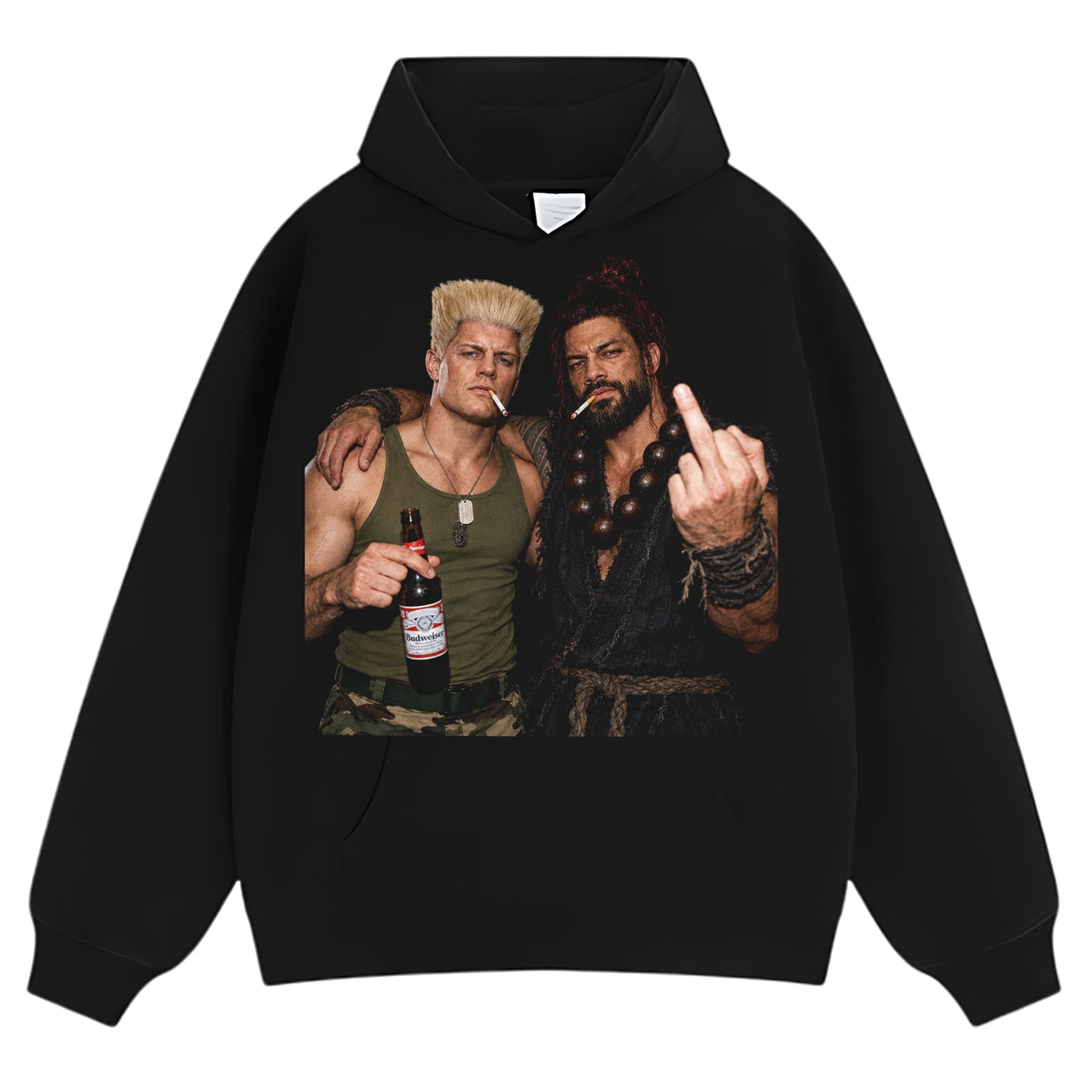CODY RHODES & ROMAN REIGNS - STREET FIGHTER V3 TANK TOP & TEE & LONG SLEEVE & LAYERED LS & HOODIE