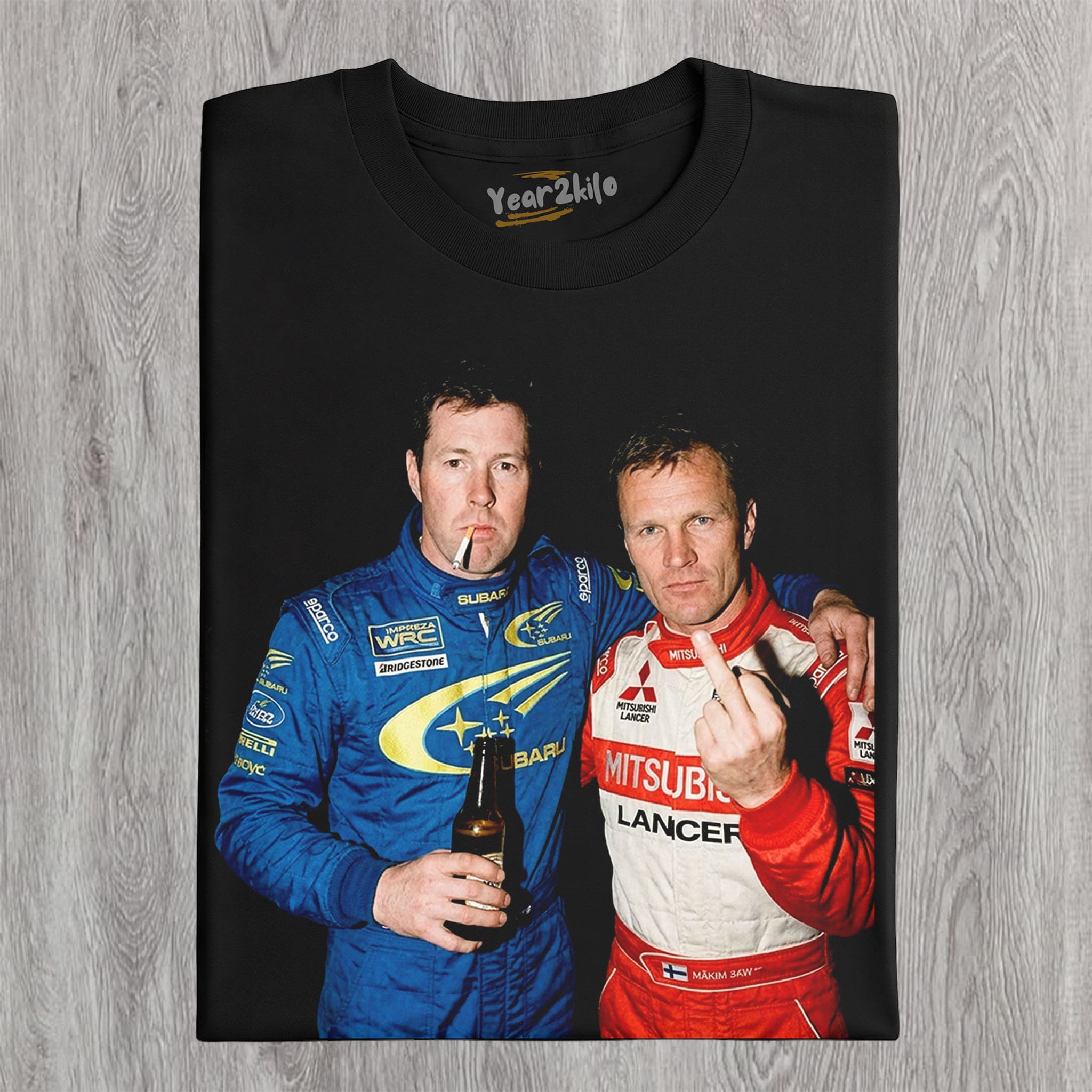 COLIN MCRAE & TOMMI MÄKINEN丨WRC TANK TOP & TEE & LONG SLEEVE & LAYERED LS & HOODIE