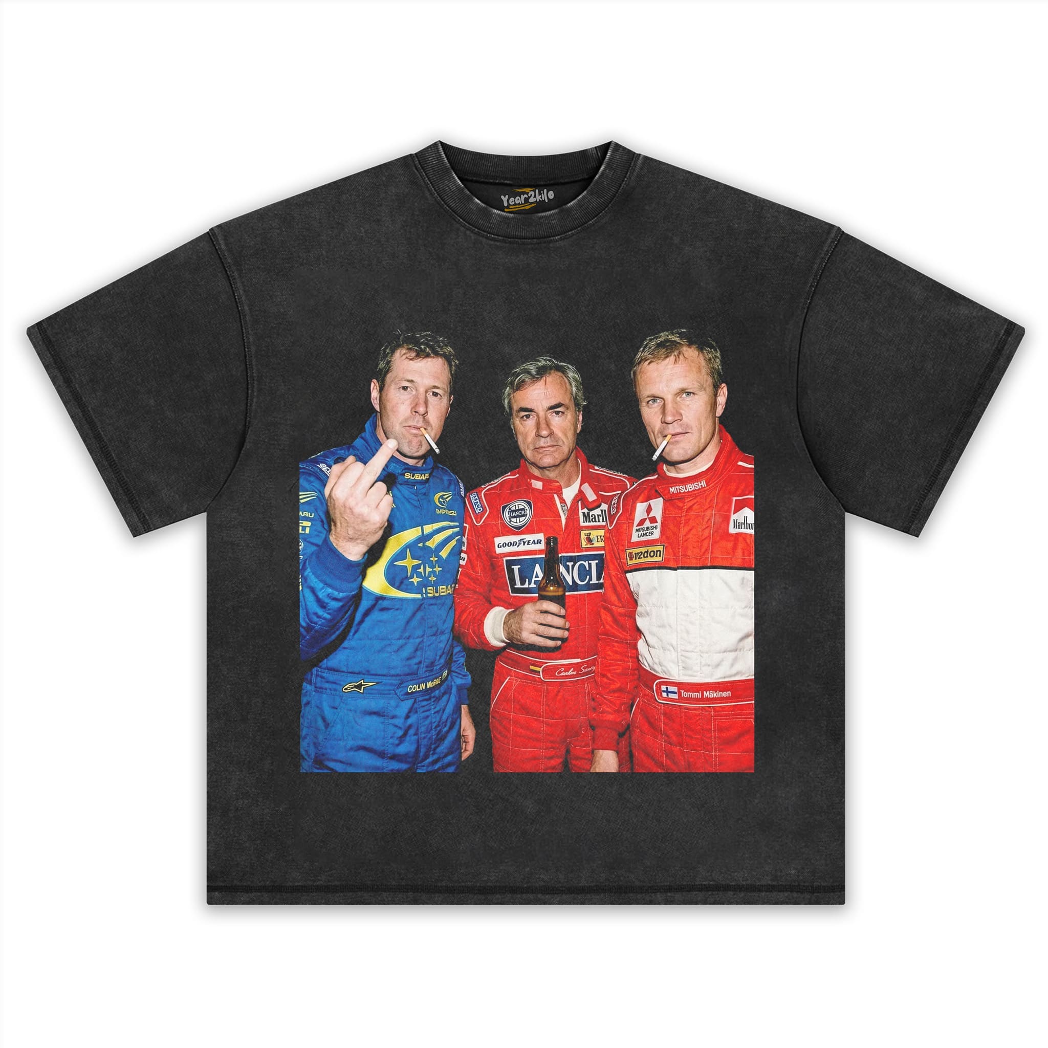 COLIN MCRAE & CARLOS SAINZ SR & TOMMI MÄKINEN 丨WRC TANK TOP & TEE & LONG SLEEVE & LAYERED LS & HOODIE