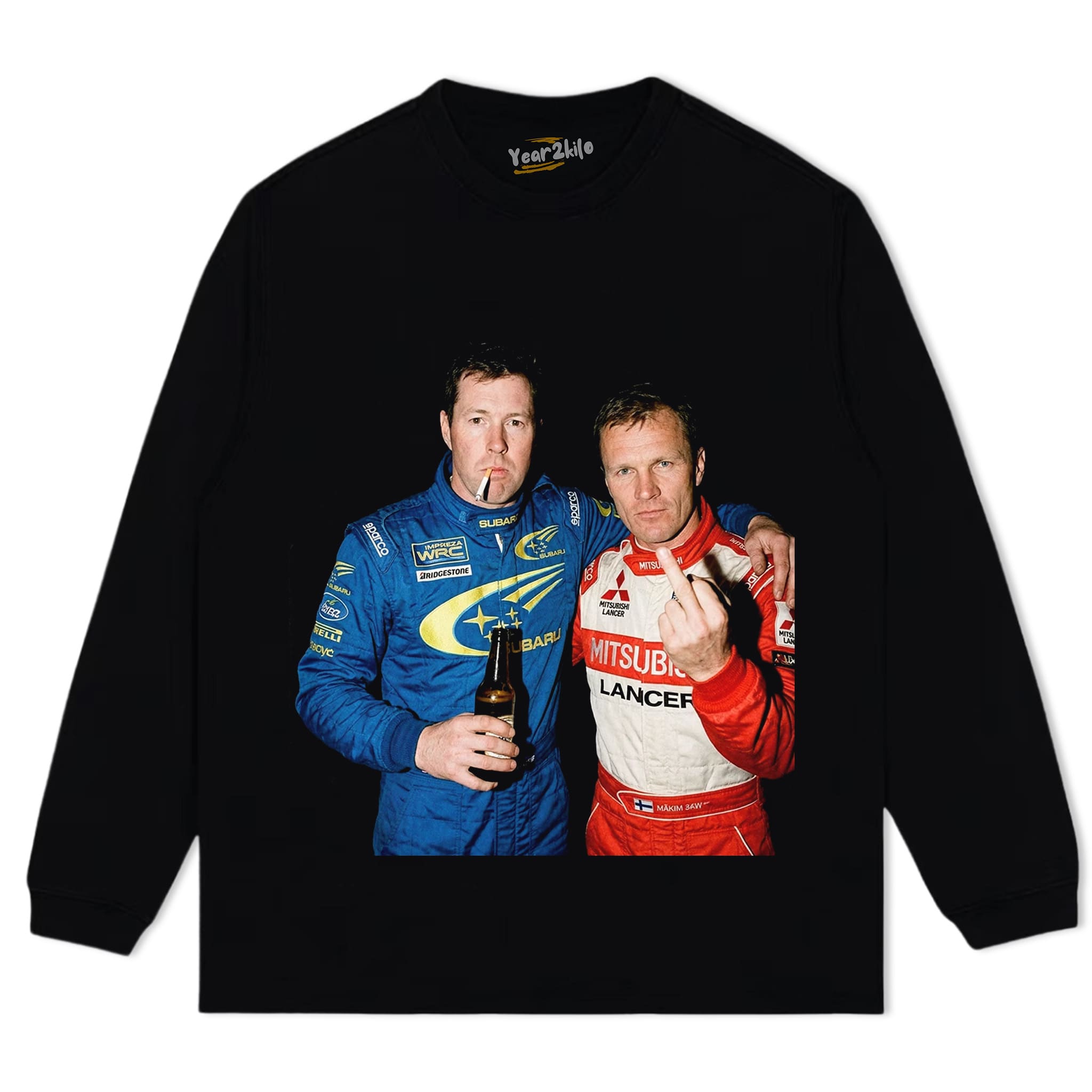 COLIN MCRAE & TOMMI MÄKINEN丨WRC TANK TOP & TEE & LONG SLEEVE & LAYERED LS & HOODIE