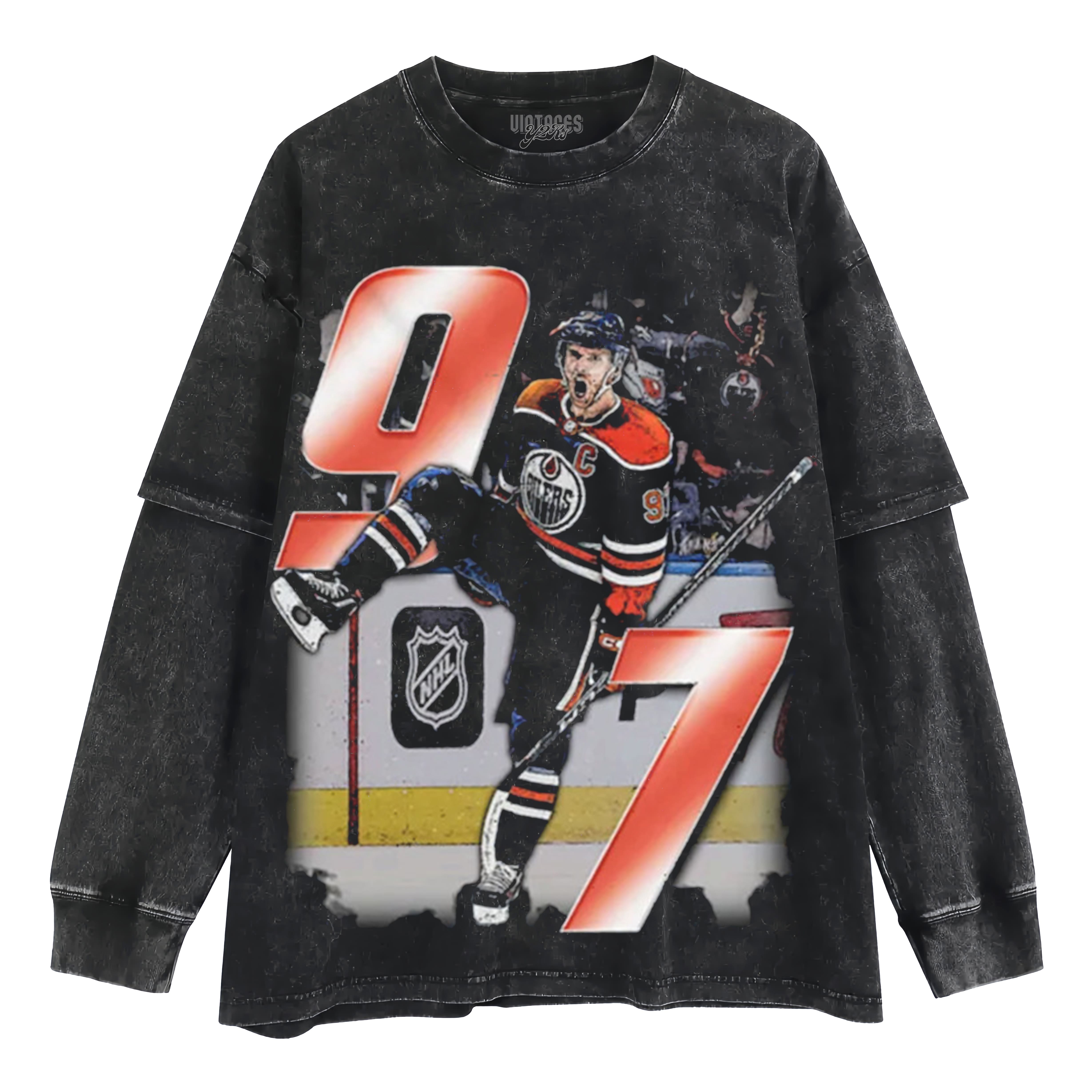 CONNOR MCDAVID 97 LAYERED LONG SLEEVE