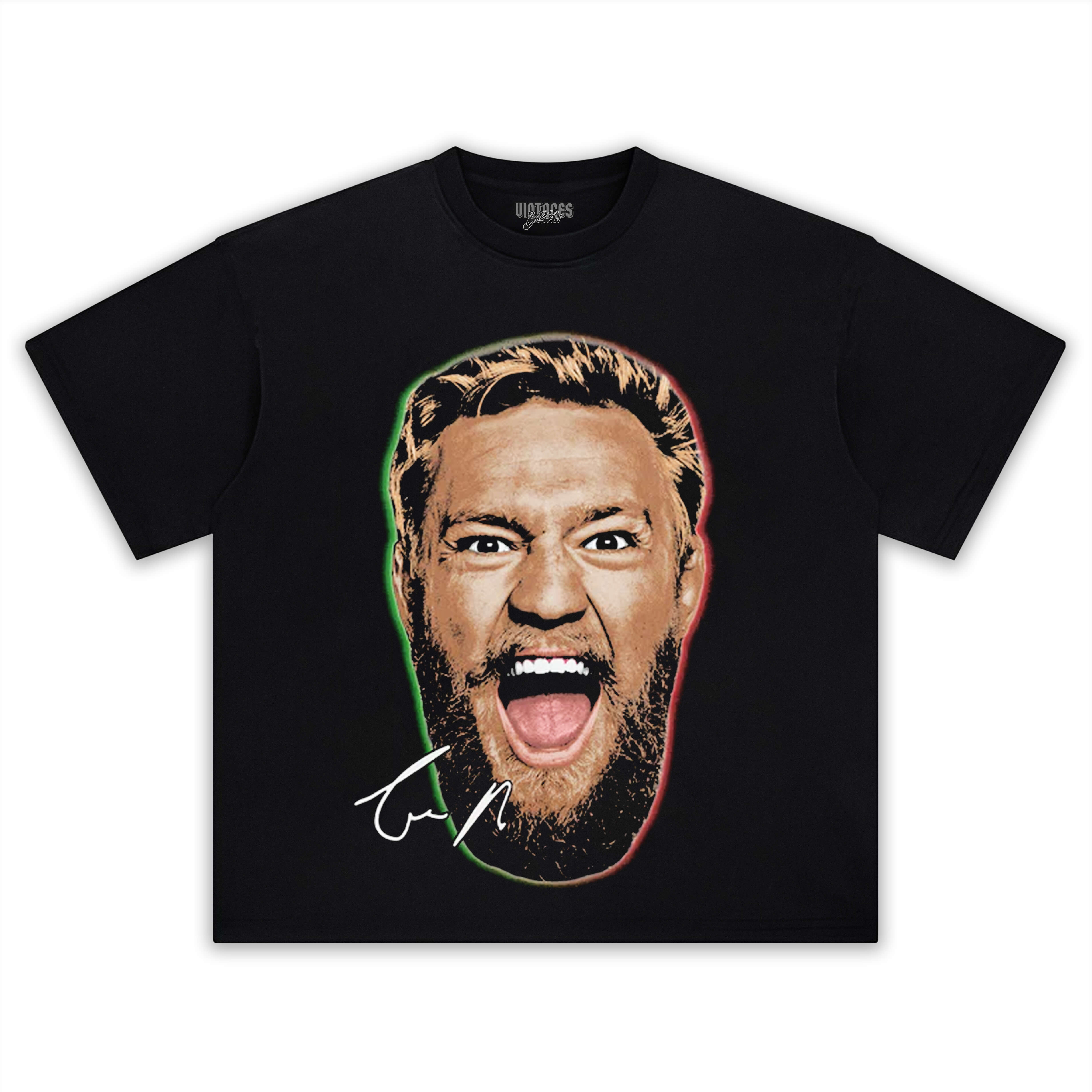 CONOR MCGREGOR BIG FACE TEE & LS & HOODIE