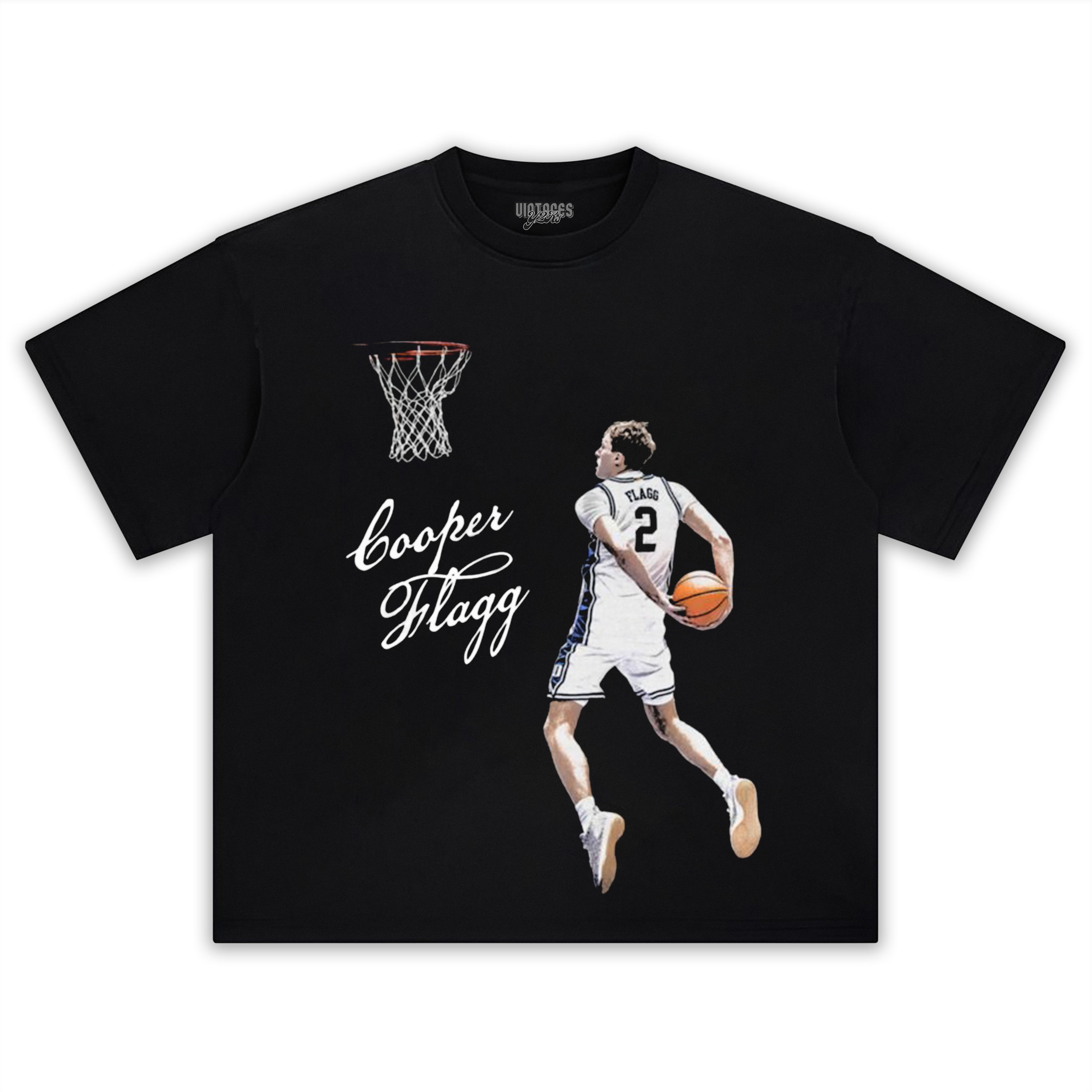 COOPER FLAGG DUNK CARTOON TEE & LS & HOODIE