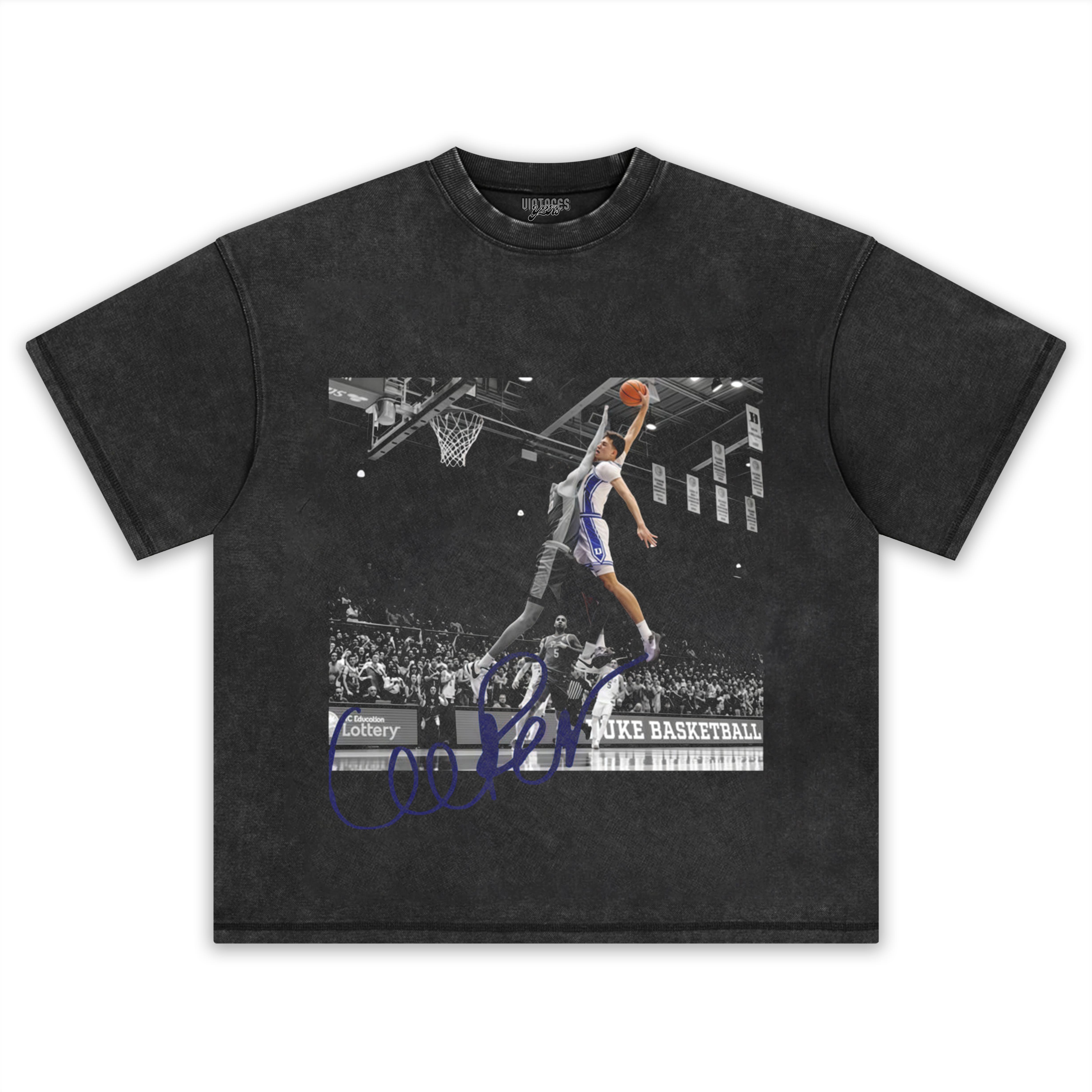 COOPER FLAGG SLAM DUNK MARCH MADNESS DUKE BASKETBALL TEE & LS & HOODIE