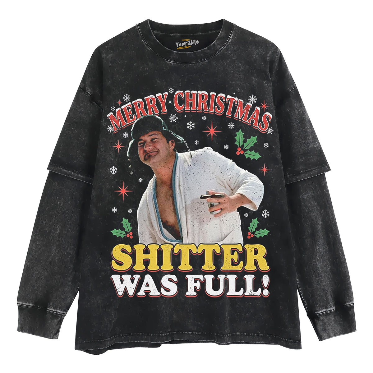 COUSIN EDDIE SHITTER WAS FULL TANK TOP & TEE & LONG SLEEVE & LAYERED LS & HOODIE