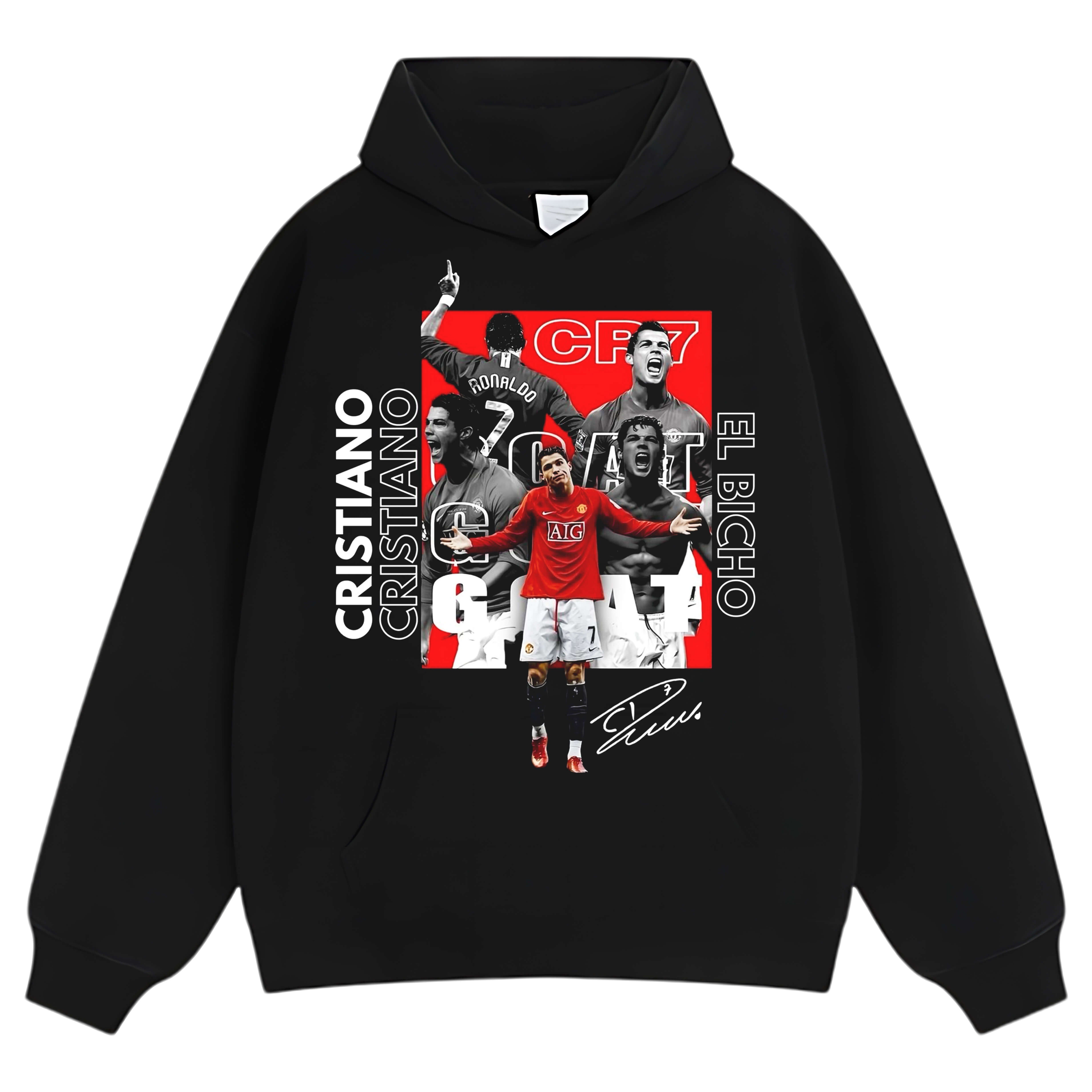 CRISTIANO RONALDO 2008 TEE & LS & HOODIE