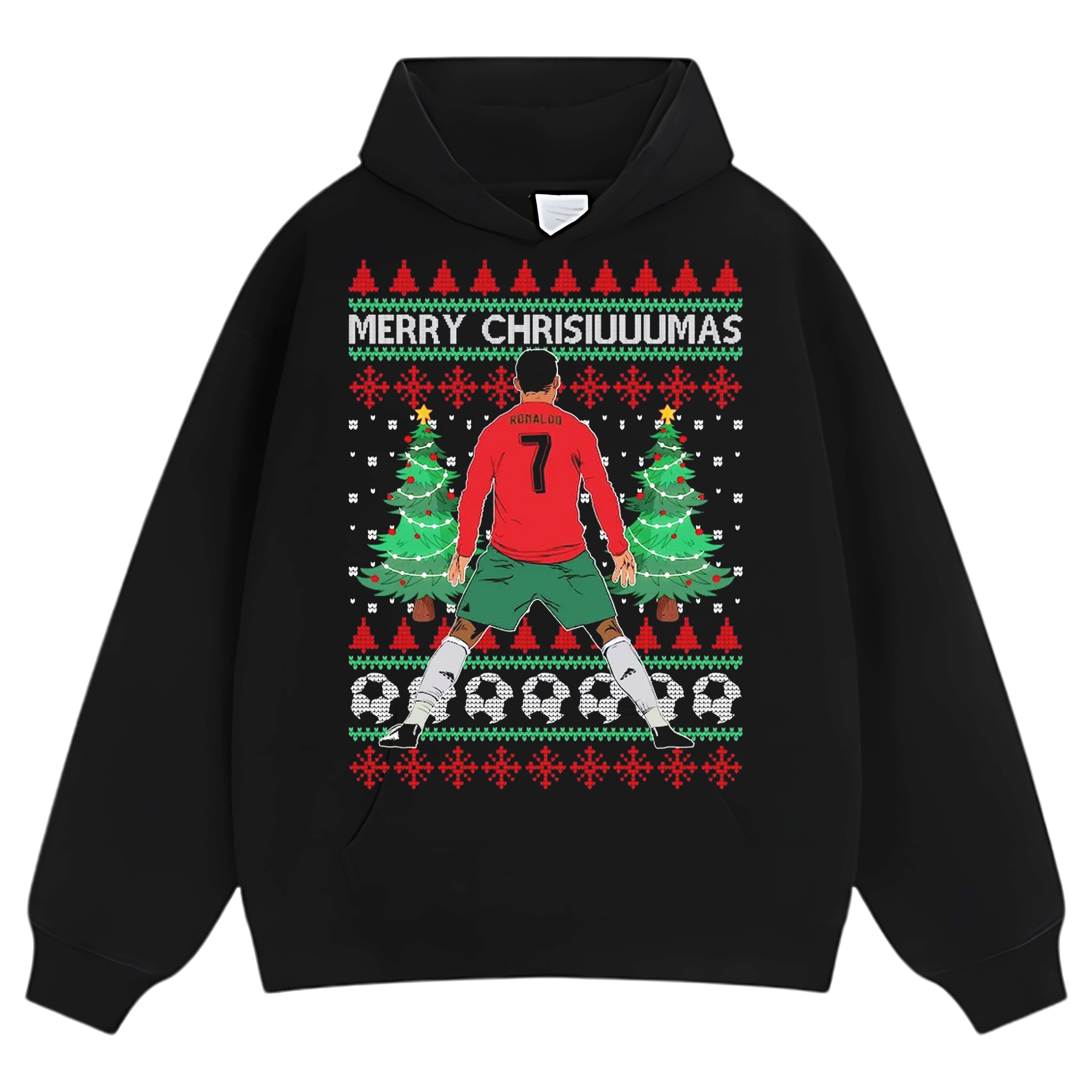 CRISTIANO RONALDO 2025 CHRISTMAS TEE & LS & HOODIE
