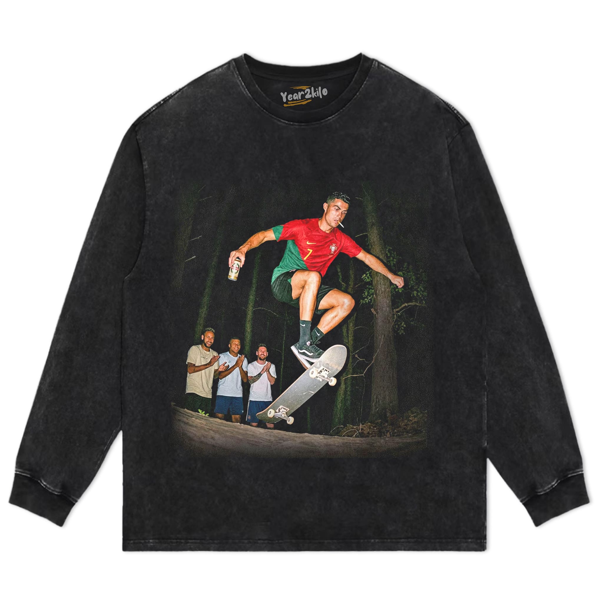 CRISTIANO RONALDO FUNNY VINTAGE TANK TOP & TEE & LONG SLEEVE & LAYERED LS & HOODIE