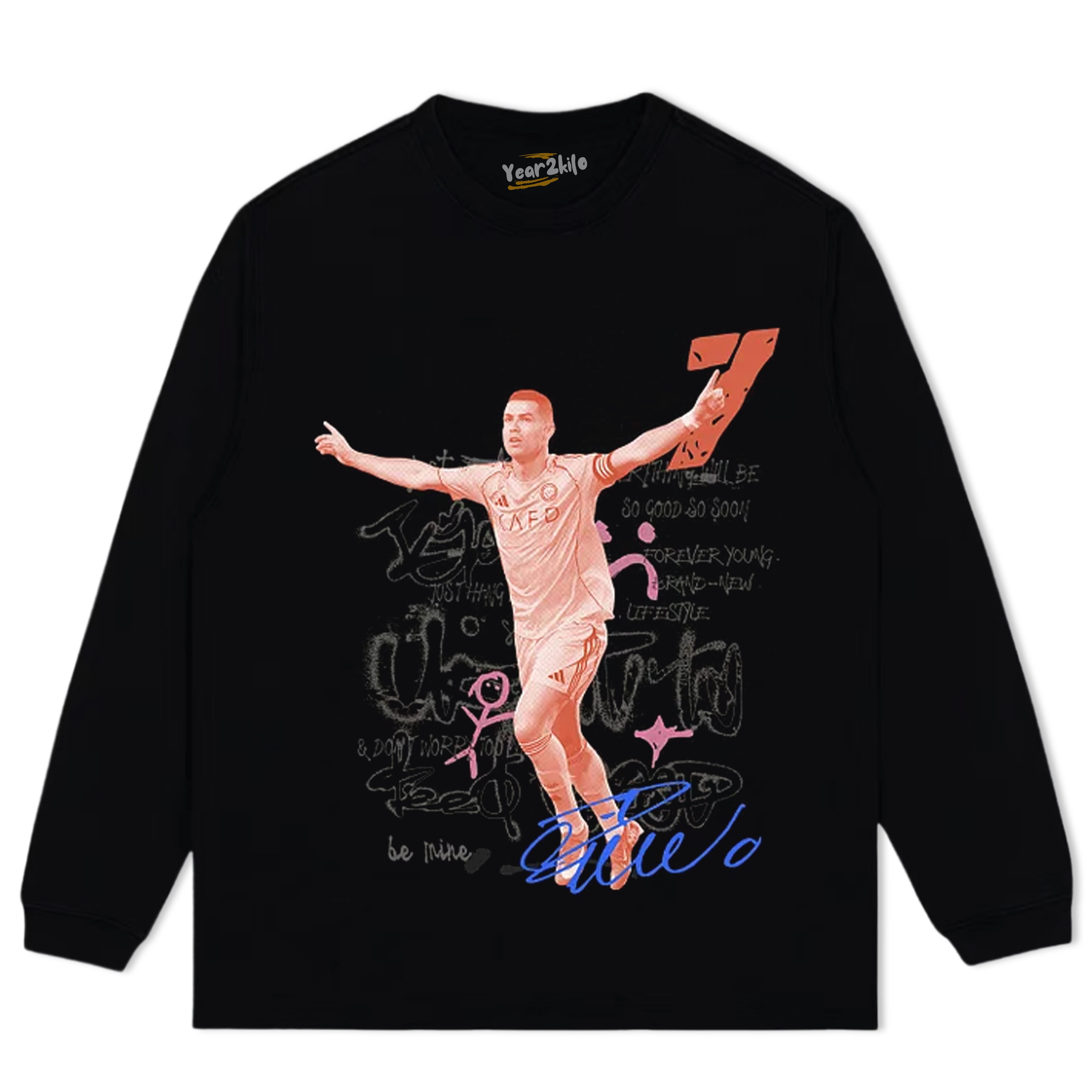 CRISTIANO RONALDO V3 TANK TOP & TEE & LONG SLEEVE & LAYERED LS & HOODIE
