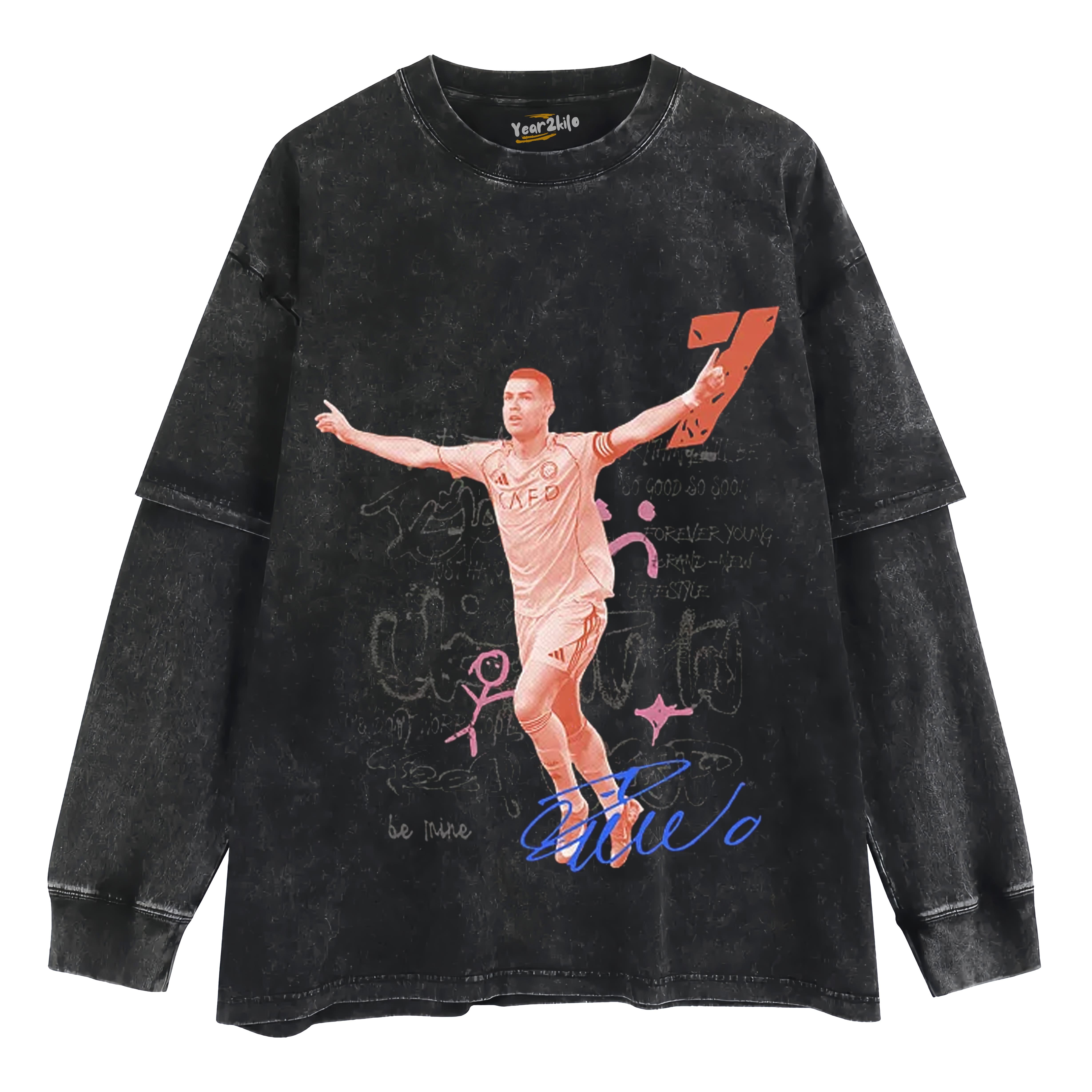 CRISTIANO RONALDO V3 TANK TOP & TEE & LONG SLEEVE & LAYERED LS & HOODIE