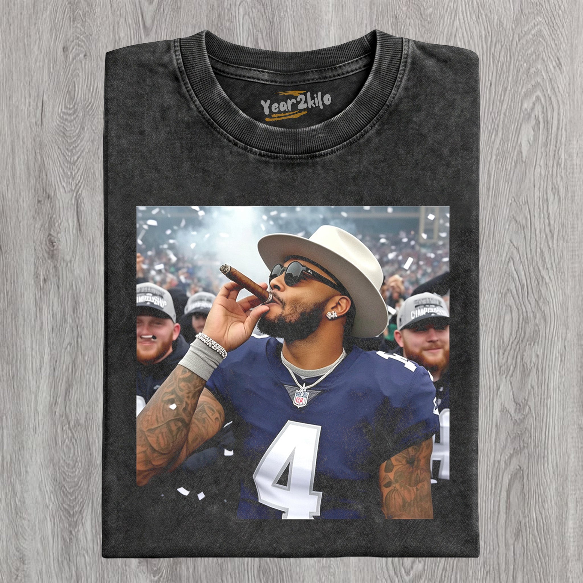 DAK PRESCOTT FOOTBALL V1 TANK TOP & TEE & LONG SLEEVE & LAYERED LS & HOODIE