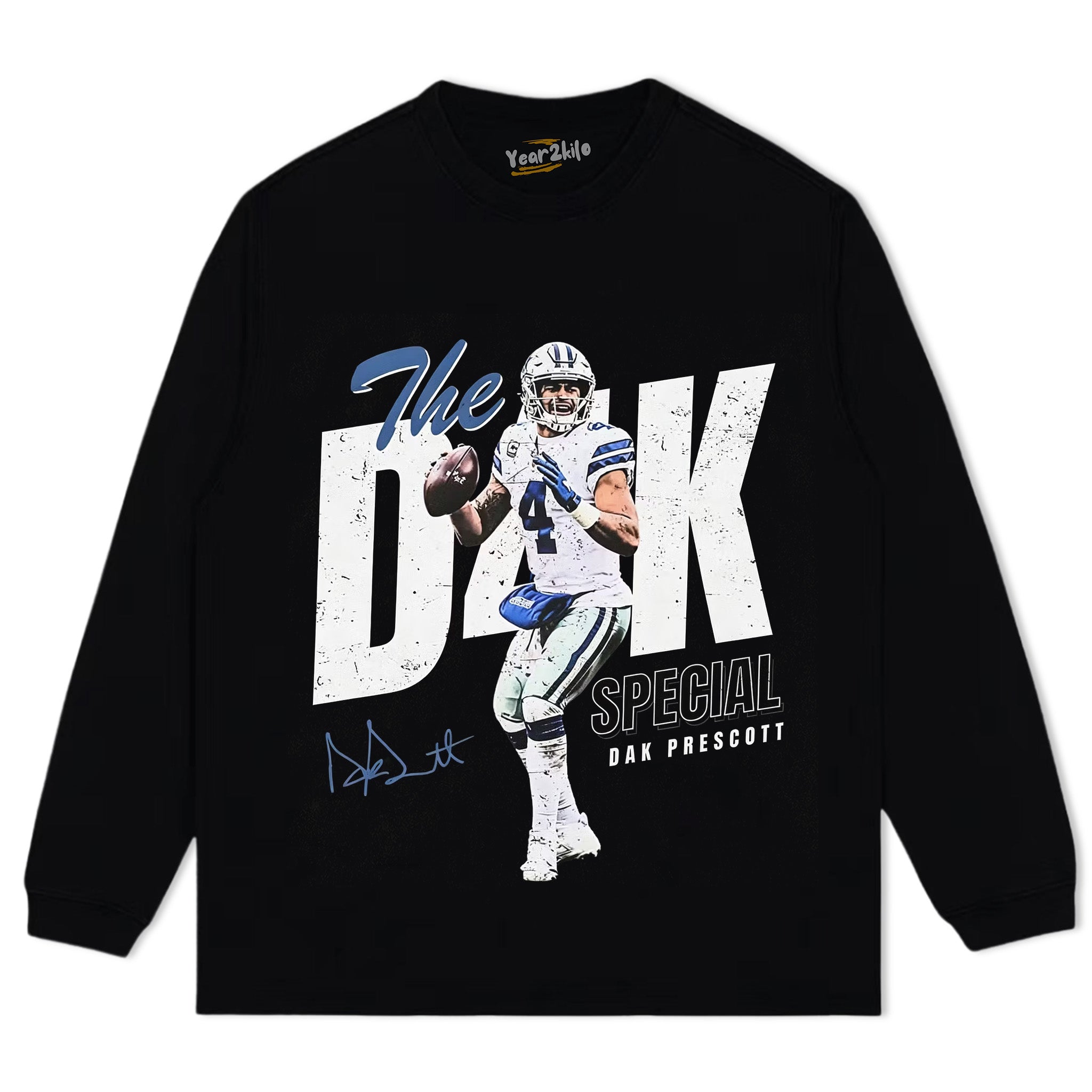 DAK PRESCOTT FOOTBALL V3 TANK TOP & TEE & LONG SLEEVE & LAYERED LS & HOODIE