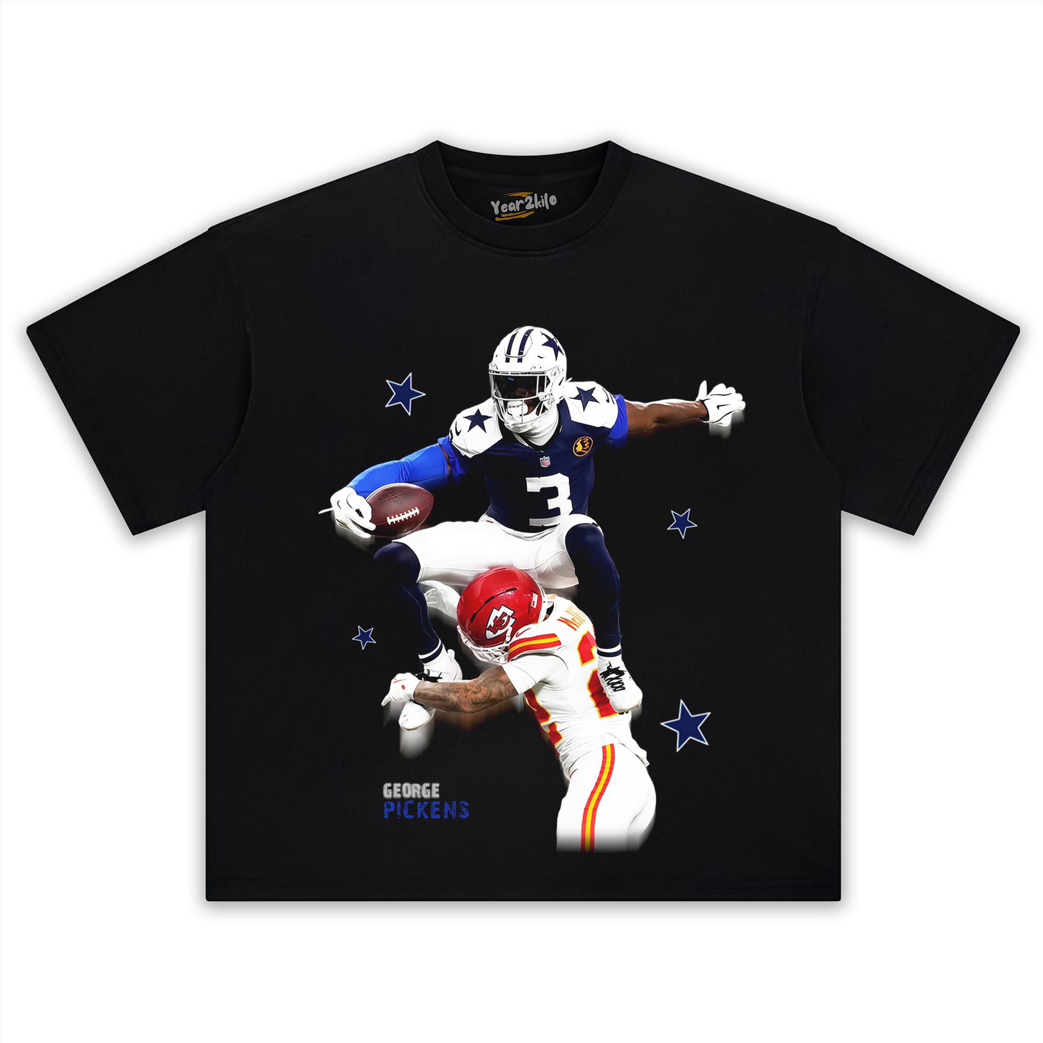 DALLAS COWBOYS & GEORGE PICKENS TANK TOP & TEE & LONG SLEEVE & LAYERED LS & HOODIE