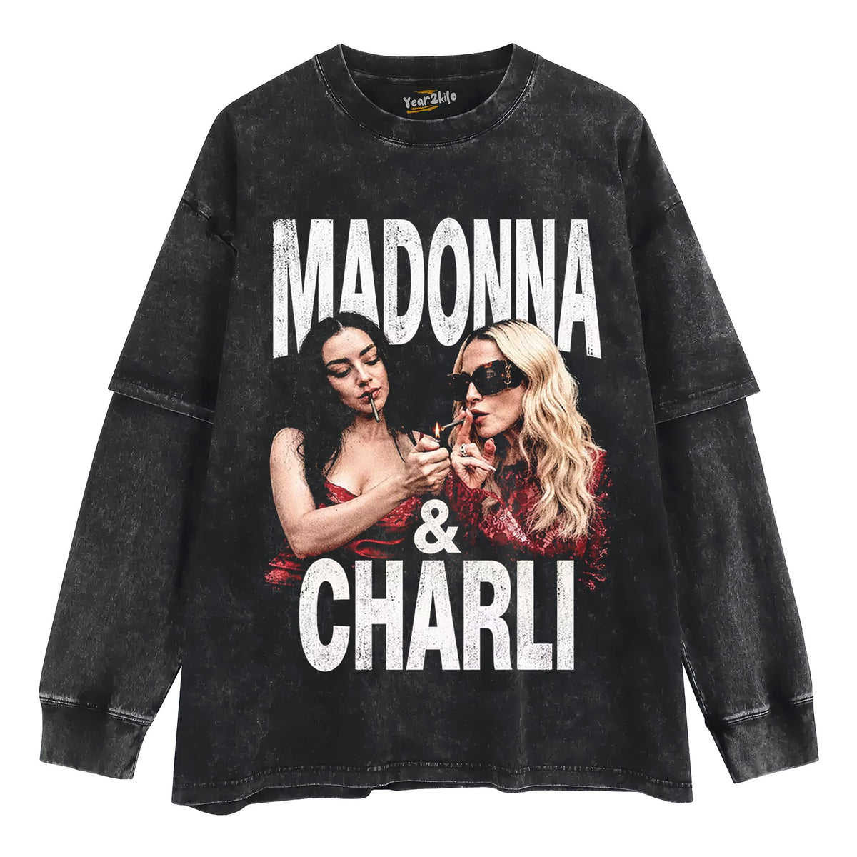 DANCETERIA & MADONNA & CHARLI XCX TANK TOP & TEE & LONG SLEEVE & LAYERED LS & HOODIE