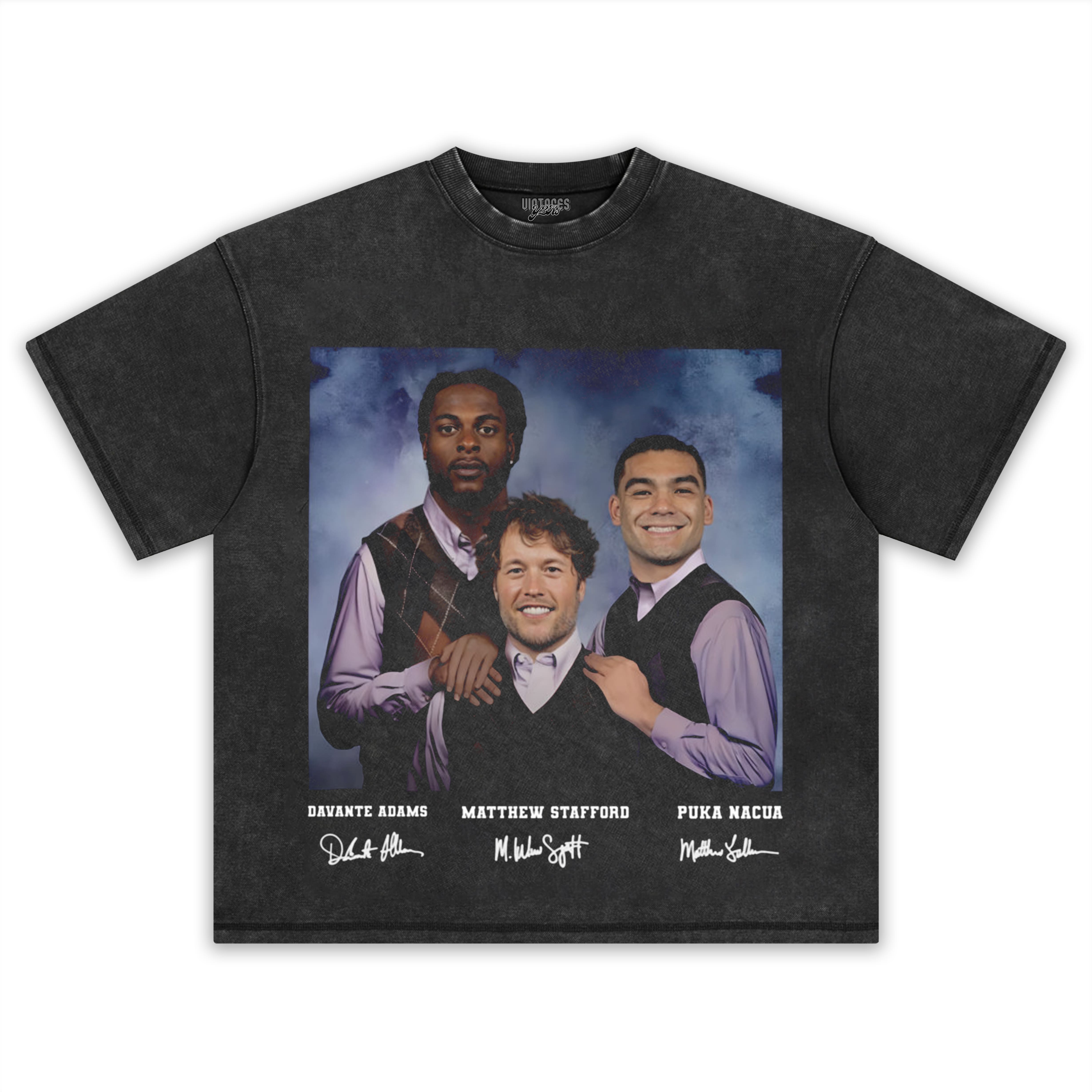 DAVANTE ADAMS PUKA NACUA MATTHEW STAFFORD RAMS FOOTBALL STEP BROTHERS TEE & LS & HOODIE