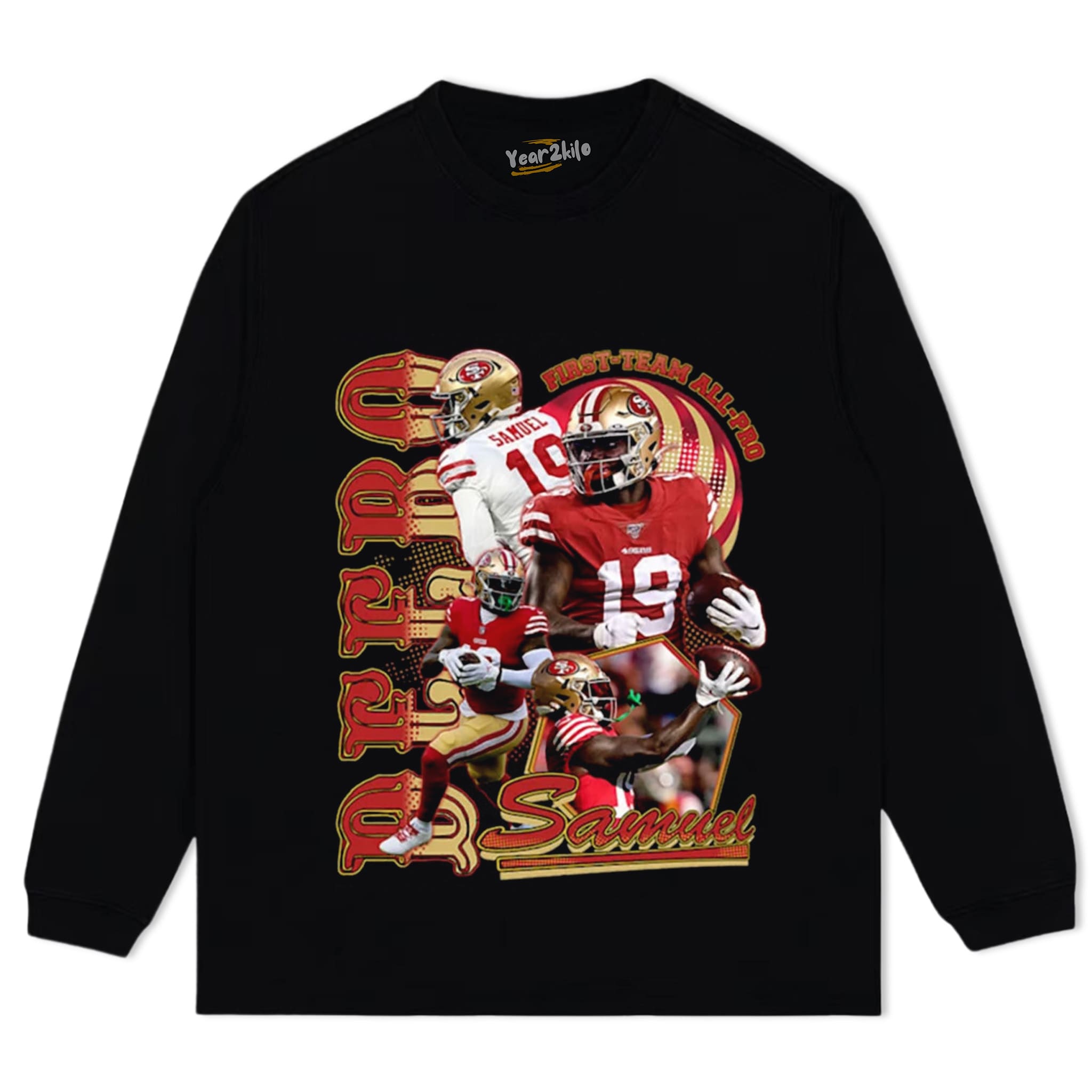 DEEBO SAMUEL FIRST-TEAM ALL-PRO TANK TOP & TEE & LONG SLEEVE & LAYERED LS & HOODIE