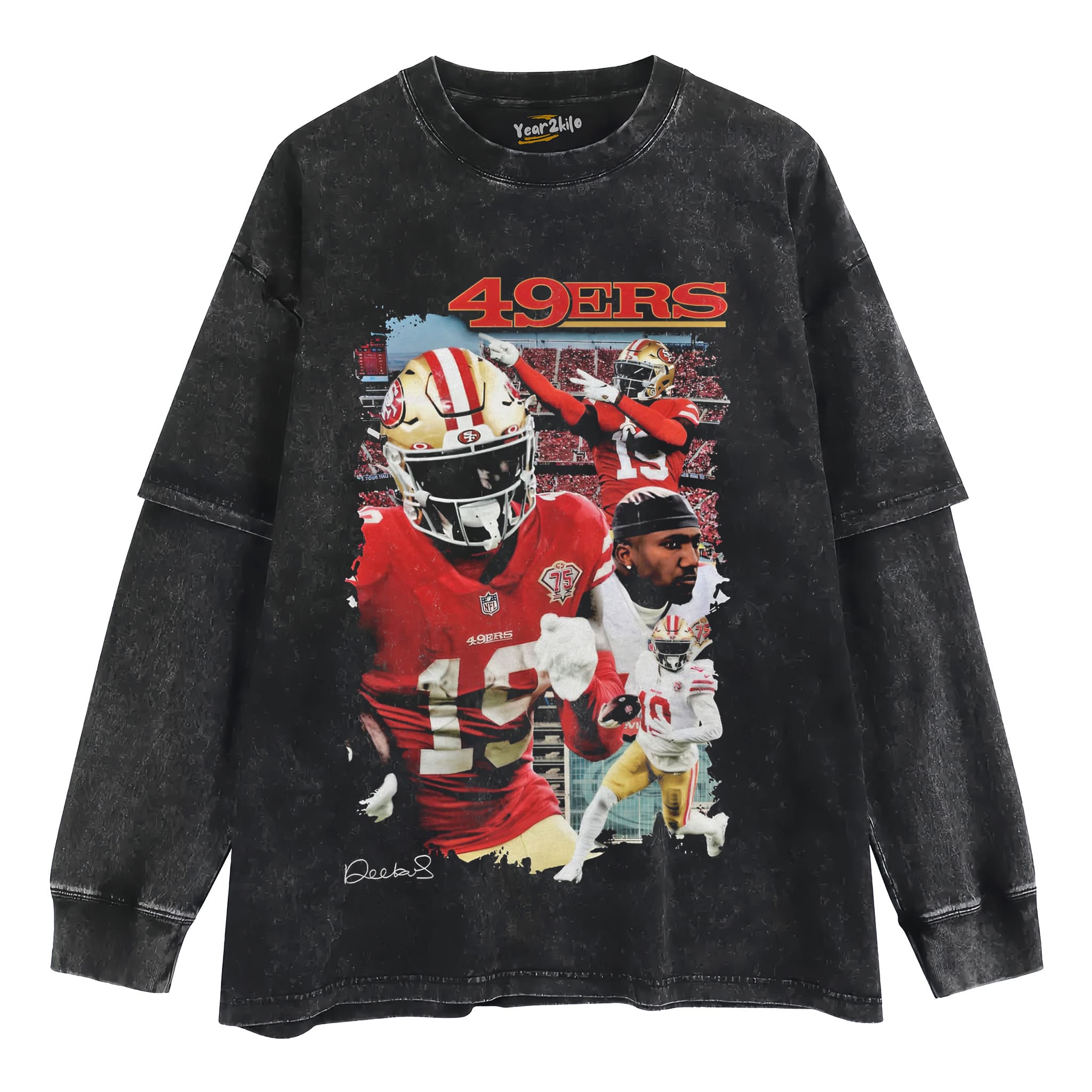 DEEBO SAMUEL VINTAGE TANK TOP & TEE & LONG SLEEVE & LAYERED LS & HOODIE