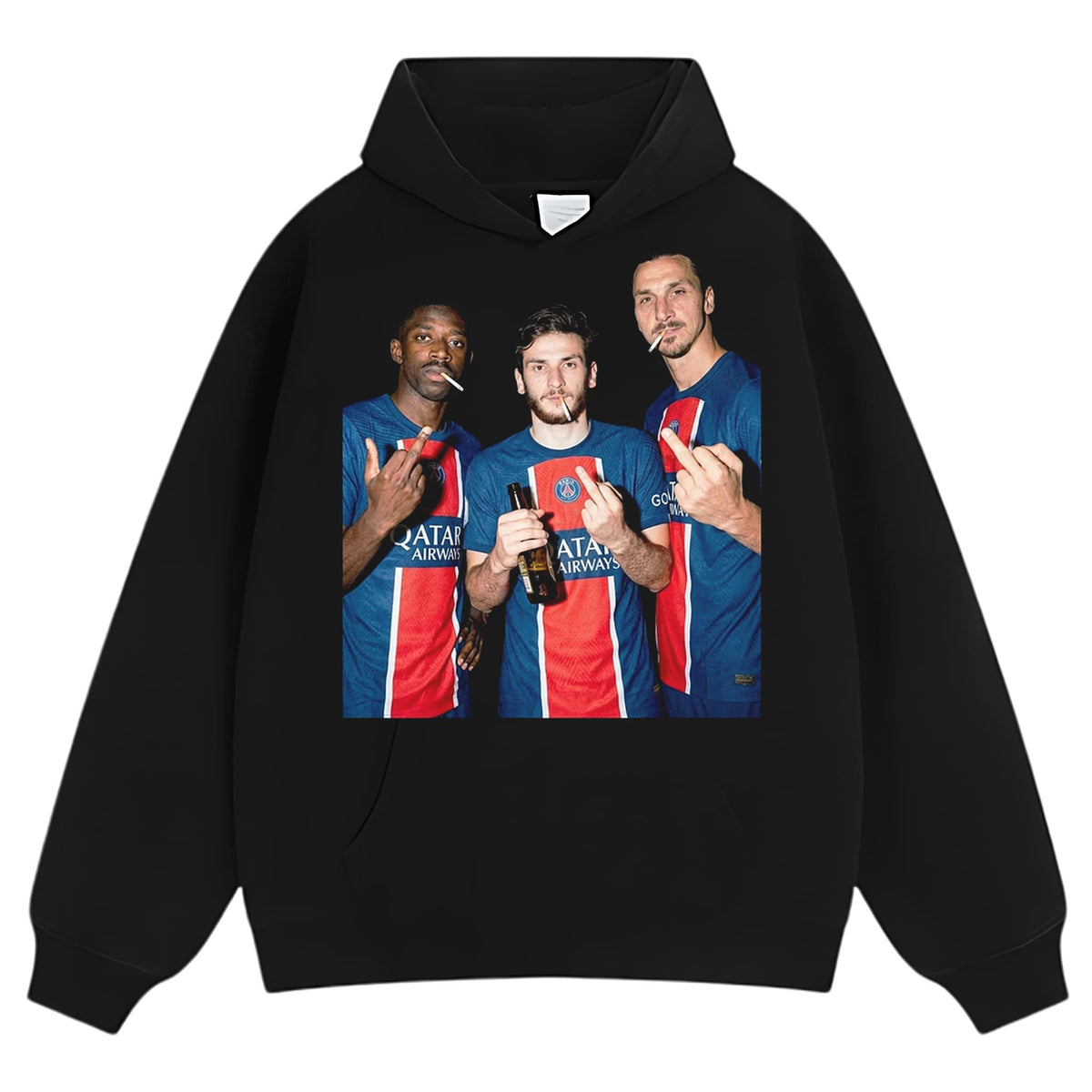 DEMBÉLÉ, KVARA, AND ZLATAN PSG SOCCER TANK TOP & TEE & LONG SLEEVE & LAYERED LS & HOODIE
