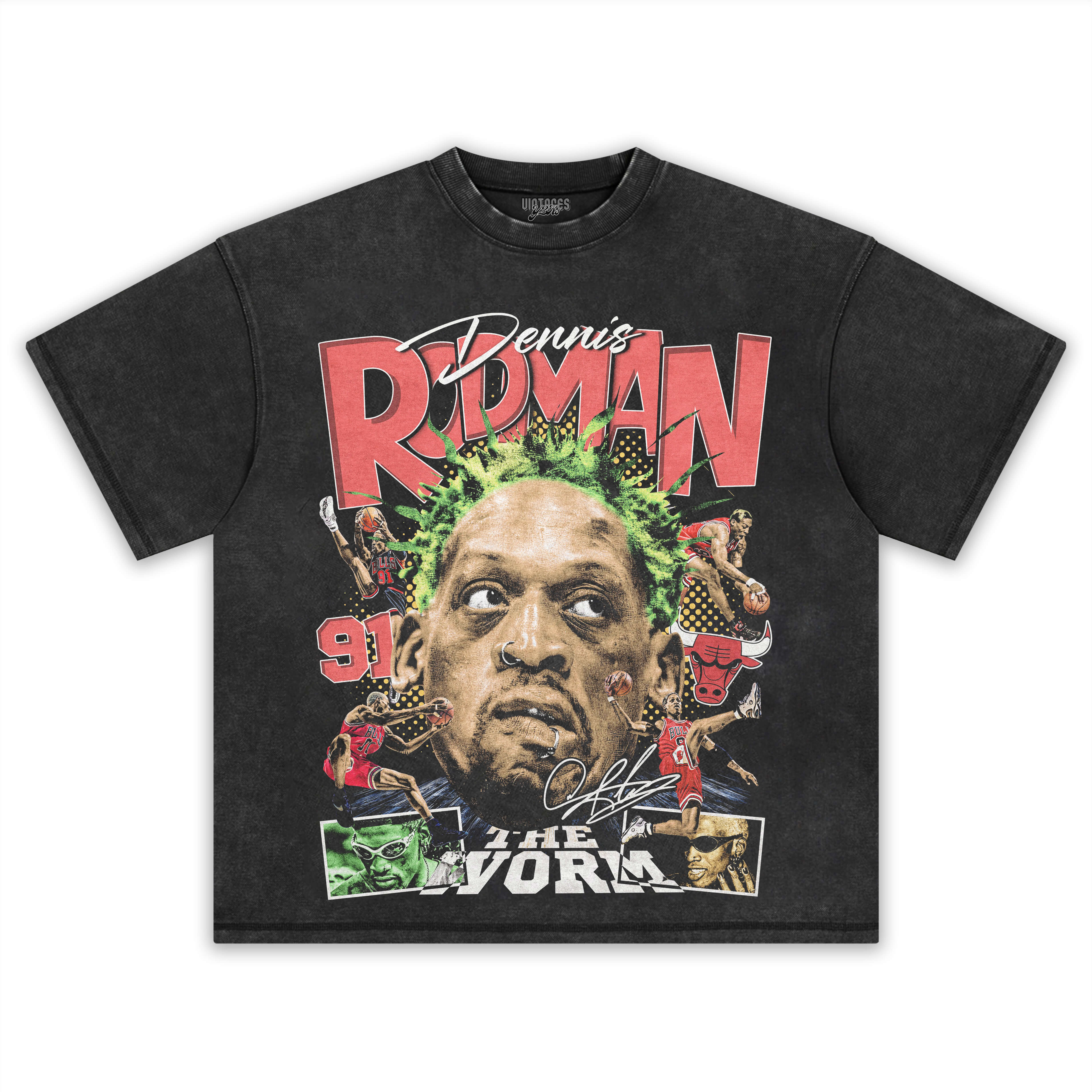 DENNIS RODMAN TEE & LS & HOODIE