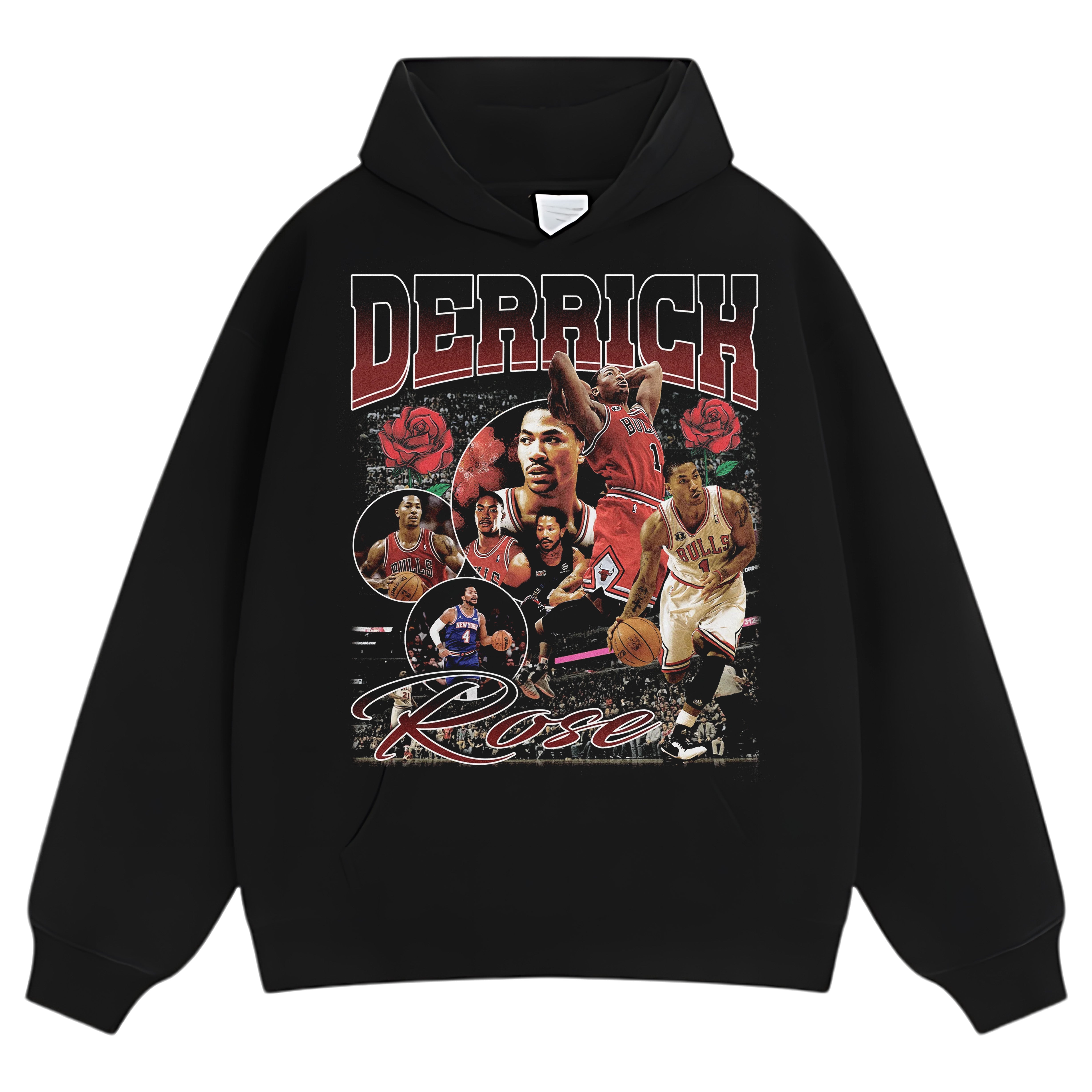DERRICK ROSE TEE & LS & HOODIE
