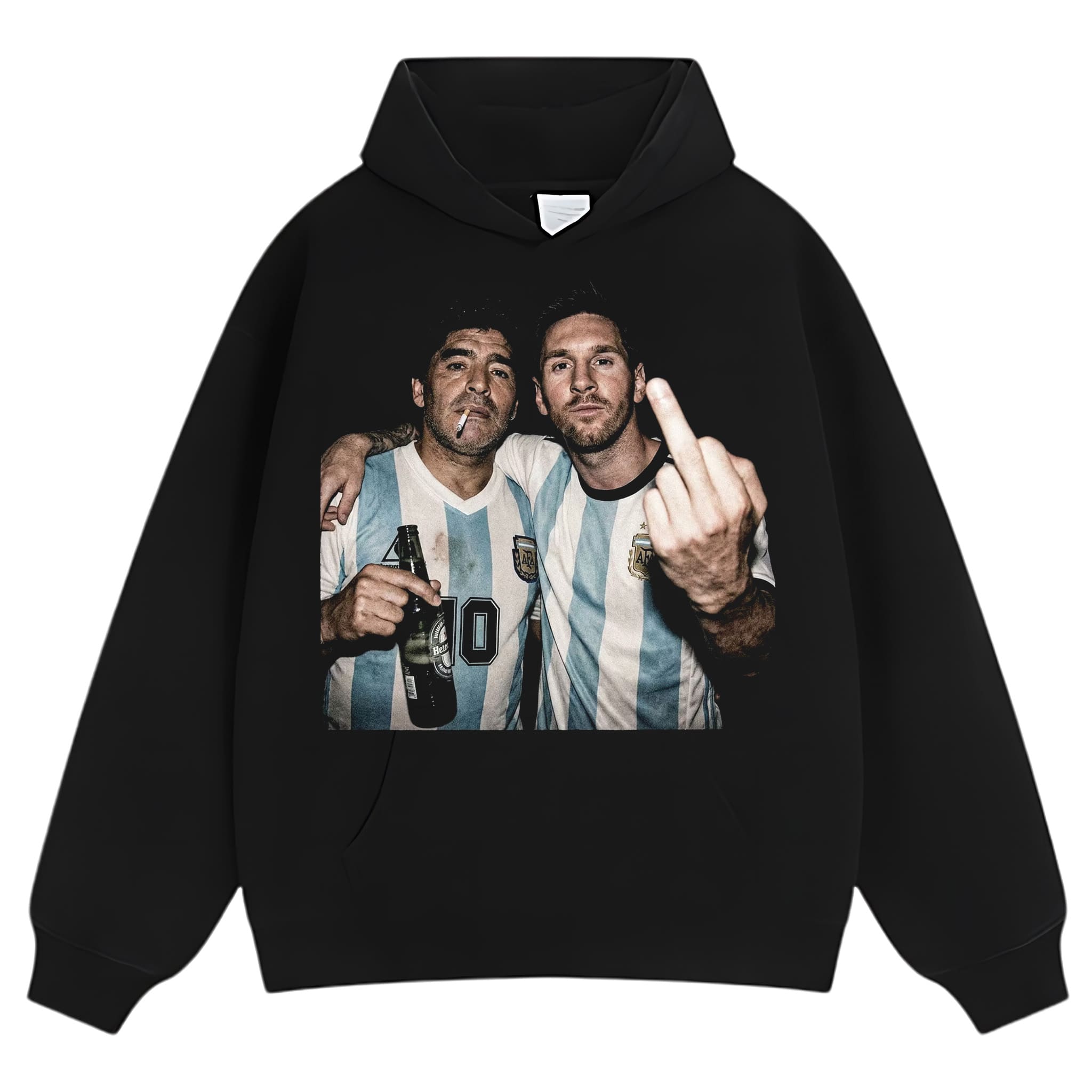 DIEGO MARADONA & MESSI ARGENTINA LEGENDS TANK TOP & TEE & LONG SLEEVE & LAYERED LS & HOODIE