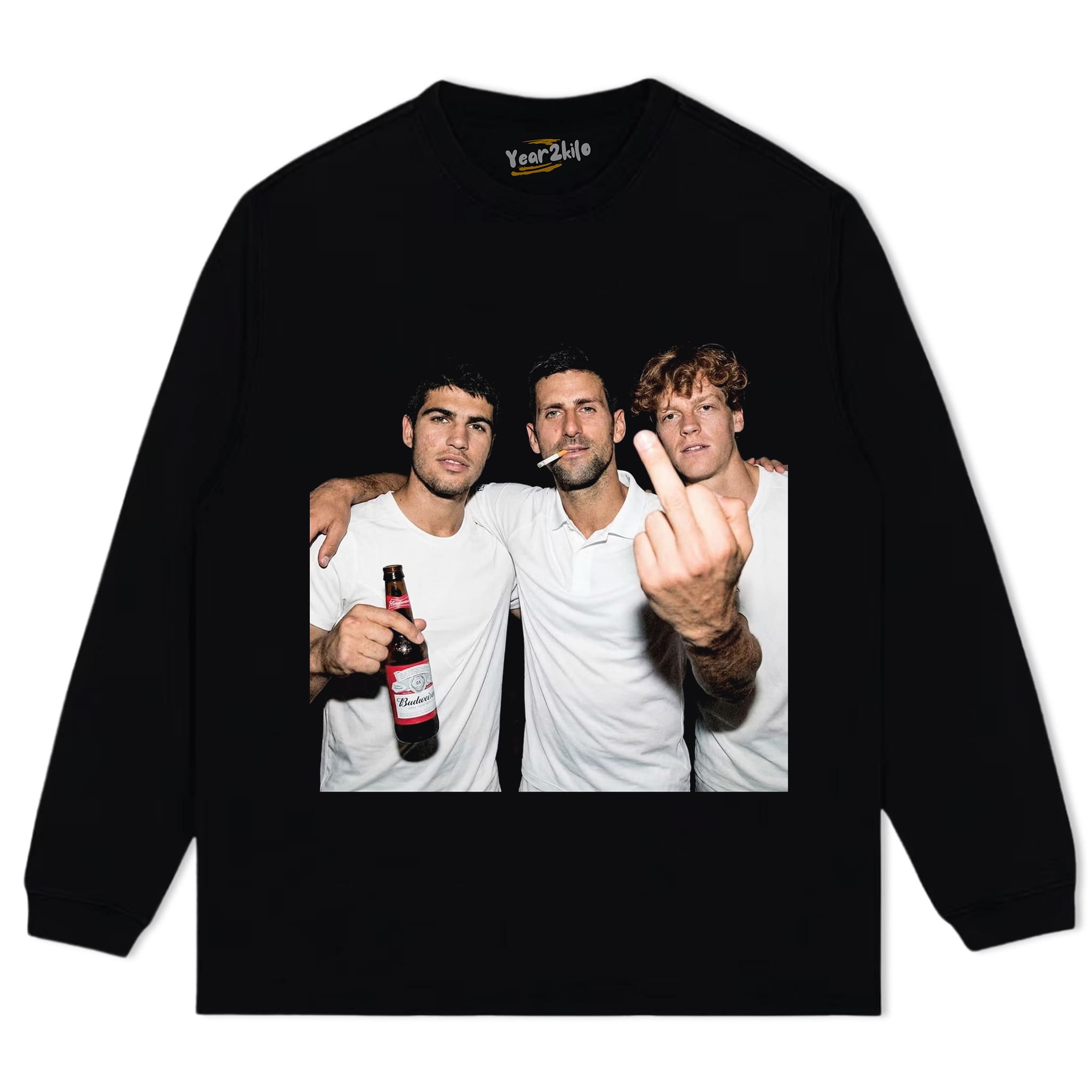 DJOKOVIC & ALCARAZ & SINNER VINTAGE TANK TOP & TEE & LONG SLEEVE & LAYERED LS & HOODIE