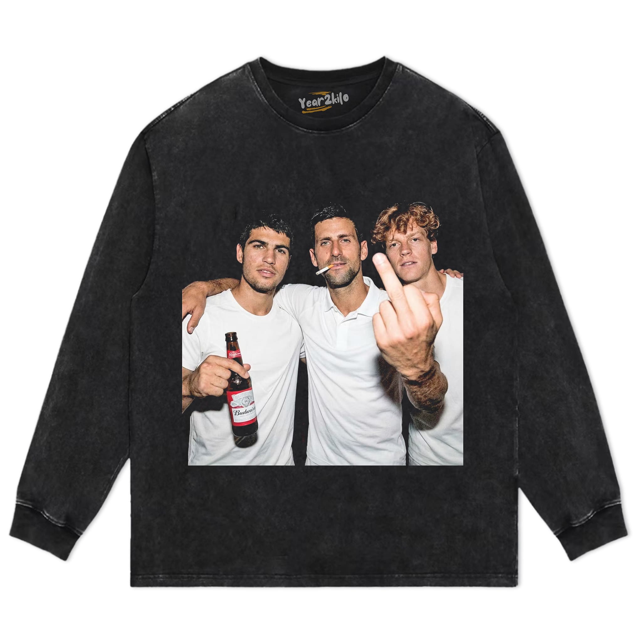 DJOKOVIC & ALCARAZ & SINNER VINTAGE TANK TOP & TEE & LONG SLEEVE & LAYERED LS & HOODIE