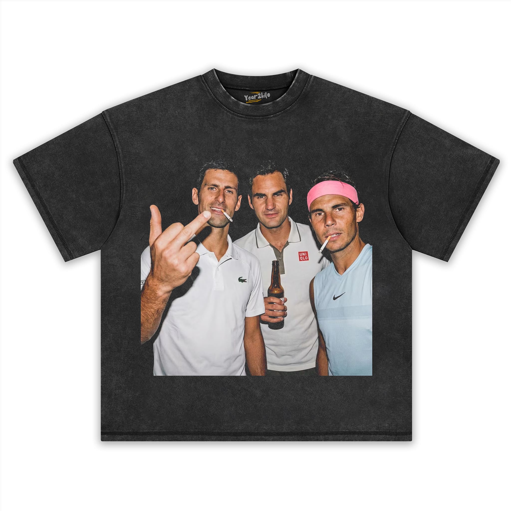 DJOKOVIC & NADAL & FEDERER TANK TOP & TEE & LONG SLEEVE & LAYERED LS & HOODIE