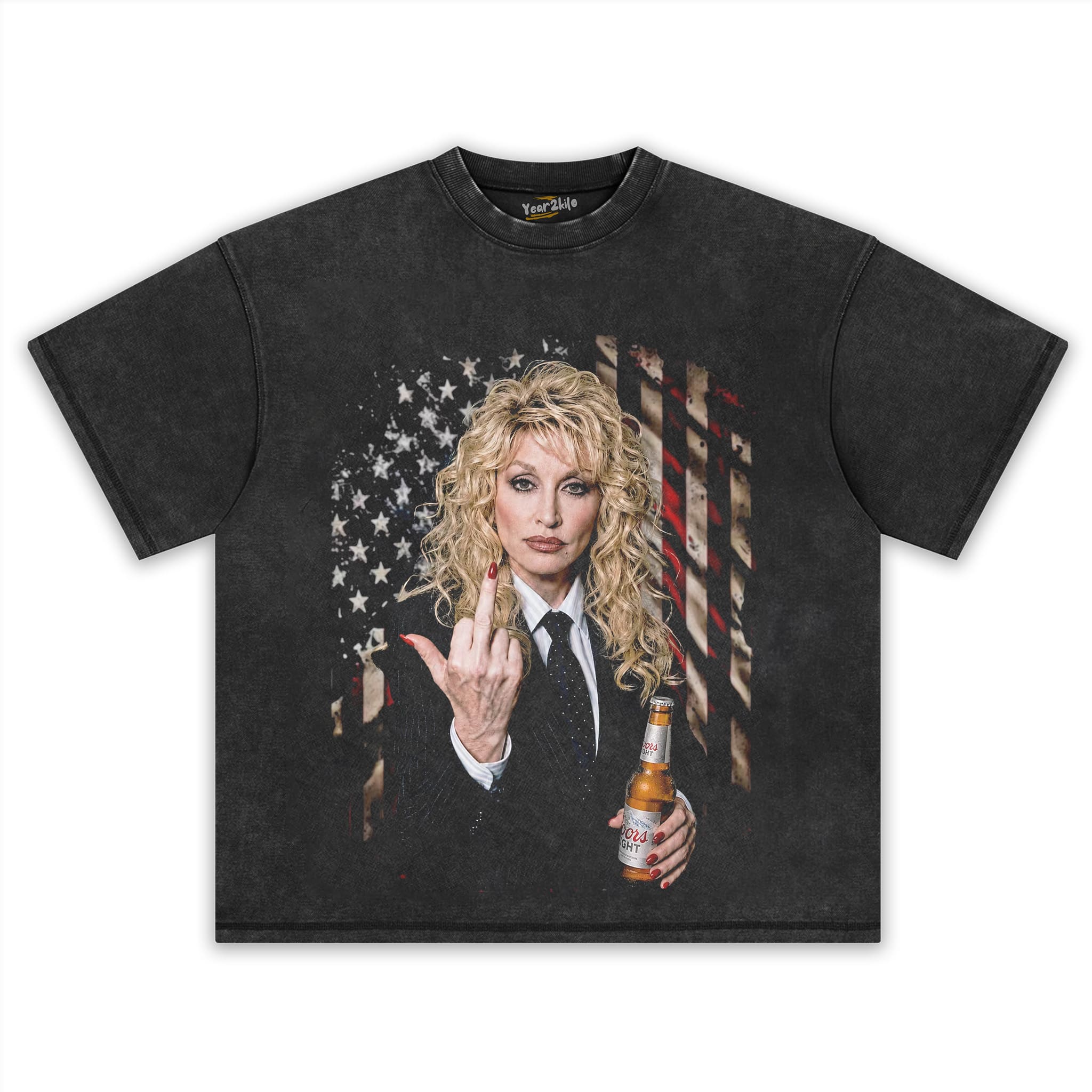 DOLLY PARTON USA MUSIC TANK TOP & TEE & LONG SLEEVE & LAYERED LS & HOODIE