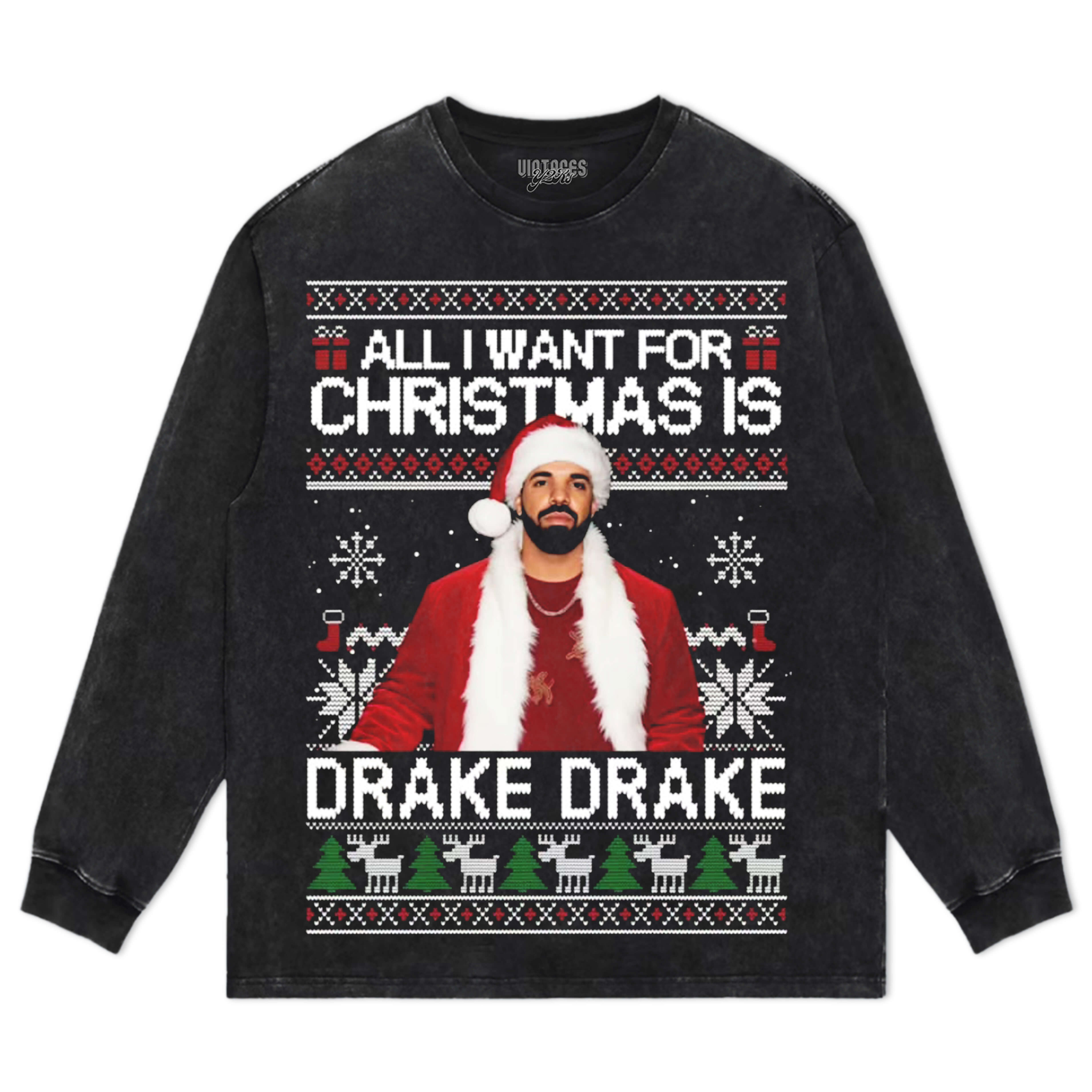 DRAKE CHRISTMAS STYLES TEE & LS & HOODIE