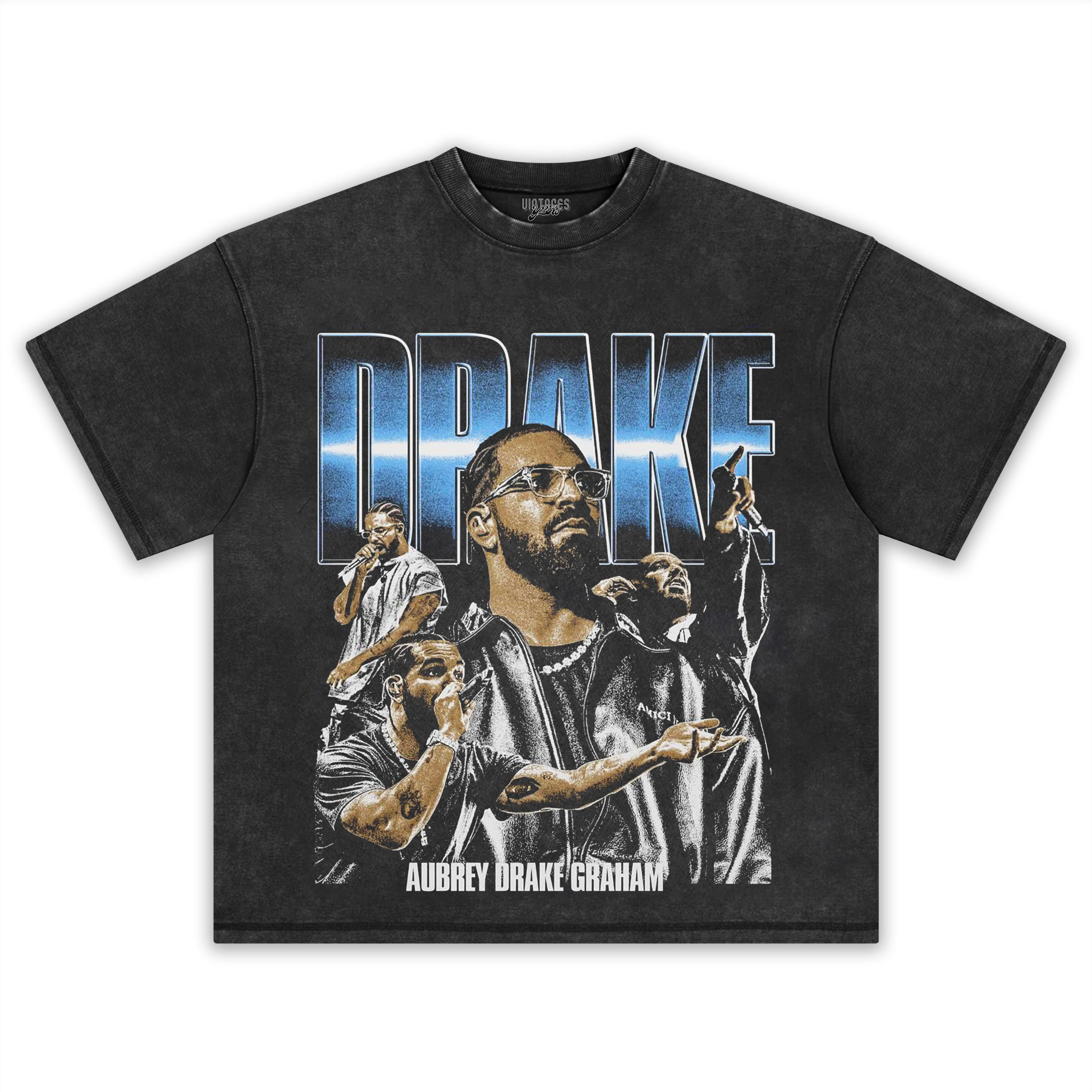 DRAKE VINTAGE-STYLE TEE & LS & HOODIE