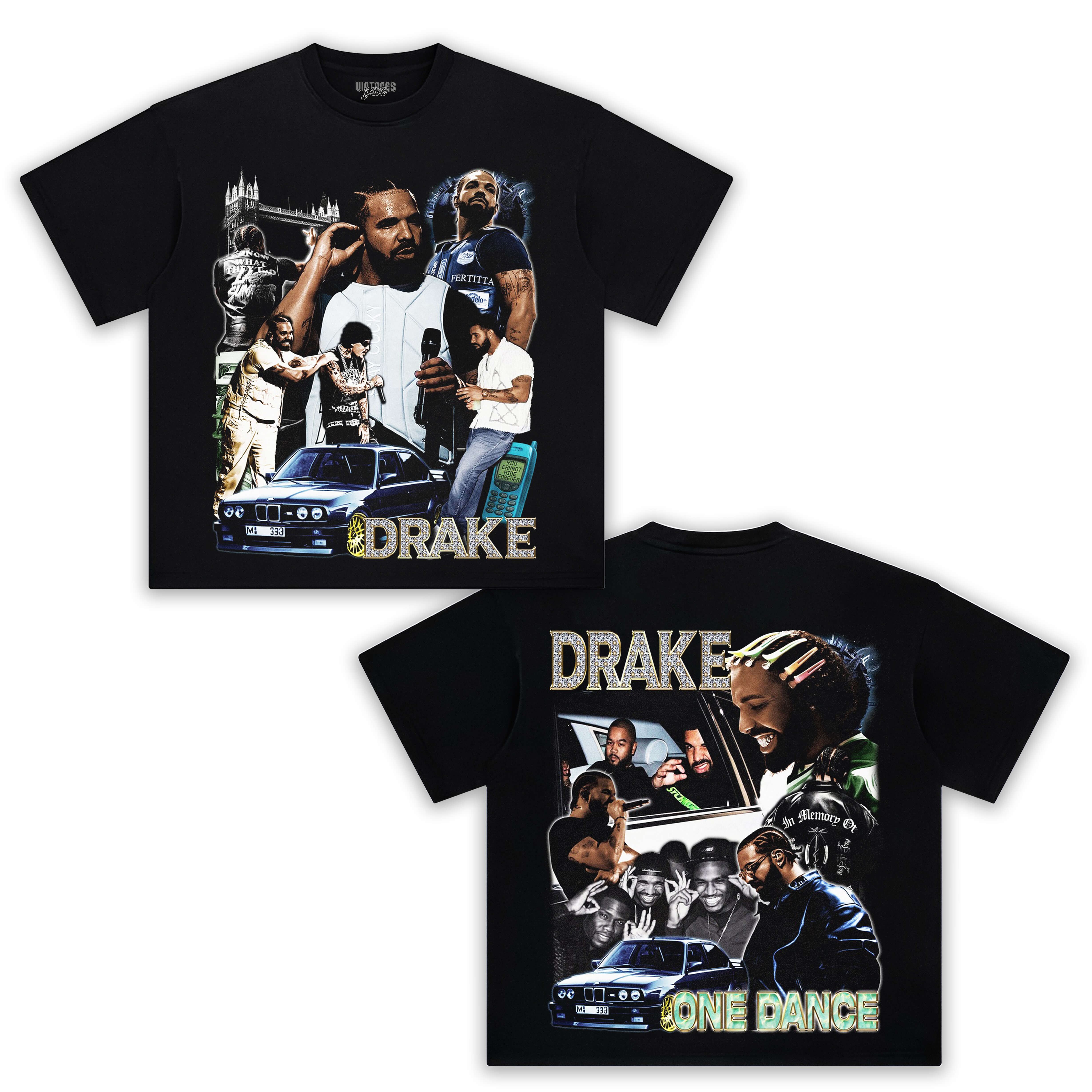 DRAKE VINTAGE STYLE TEE