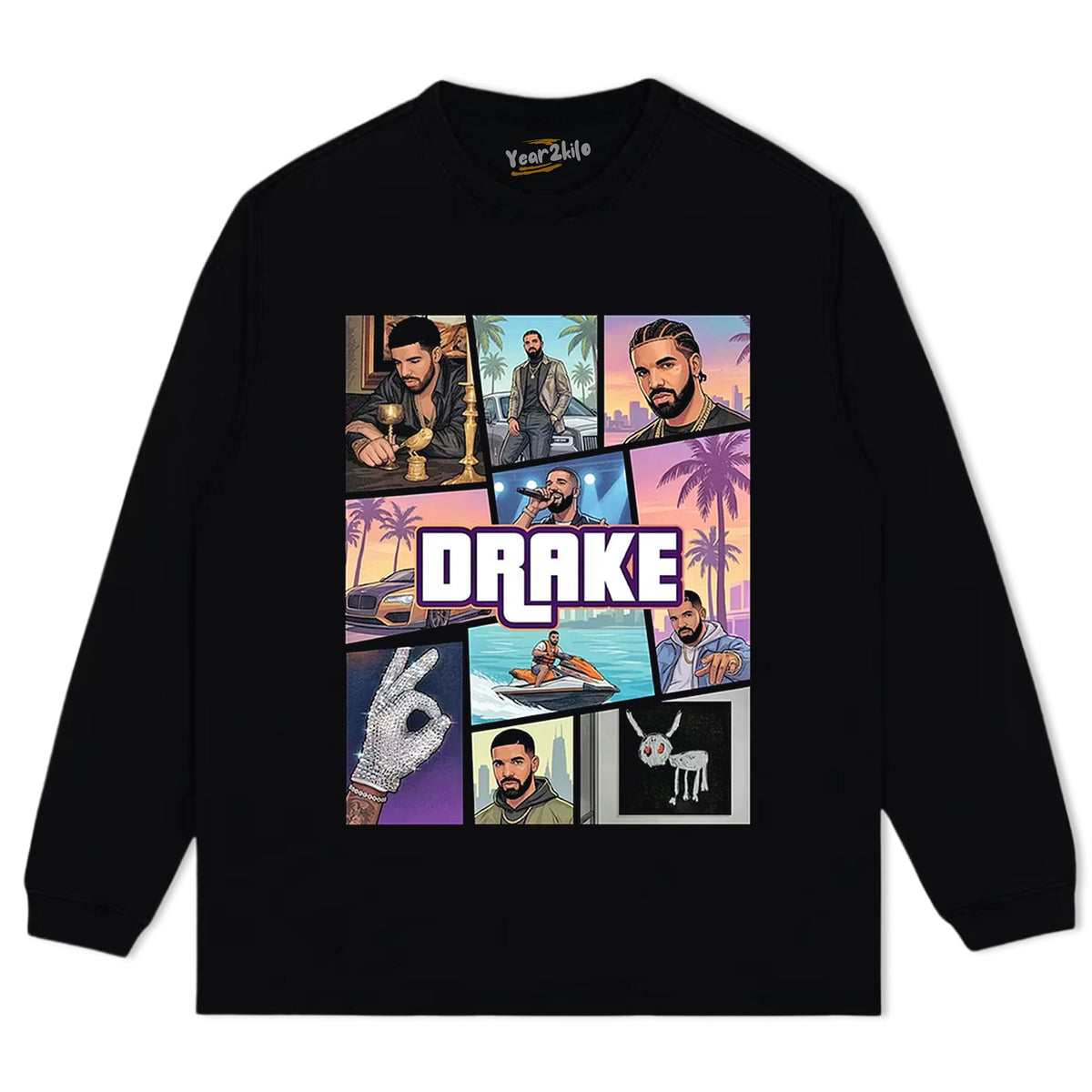 DRAKE TANK TOP & TEE & LONG SLEEVE & LAYERED LS & HOODIE