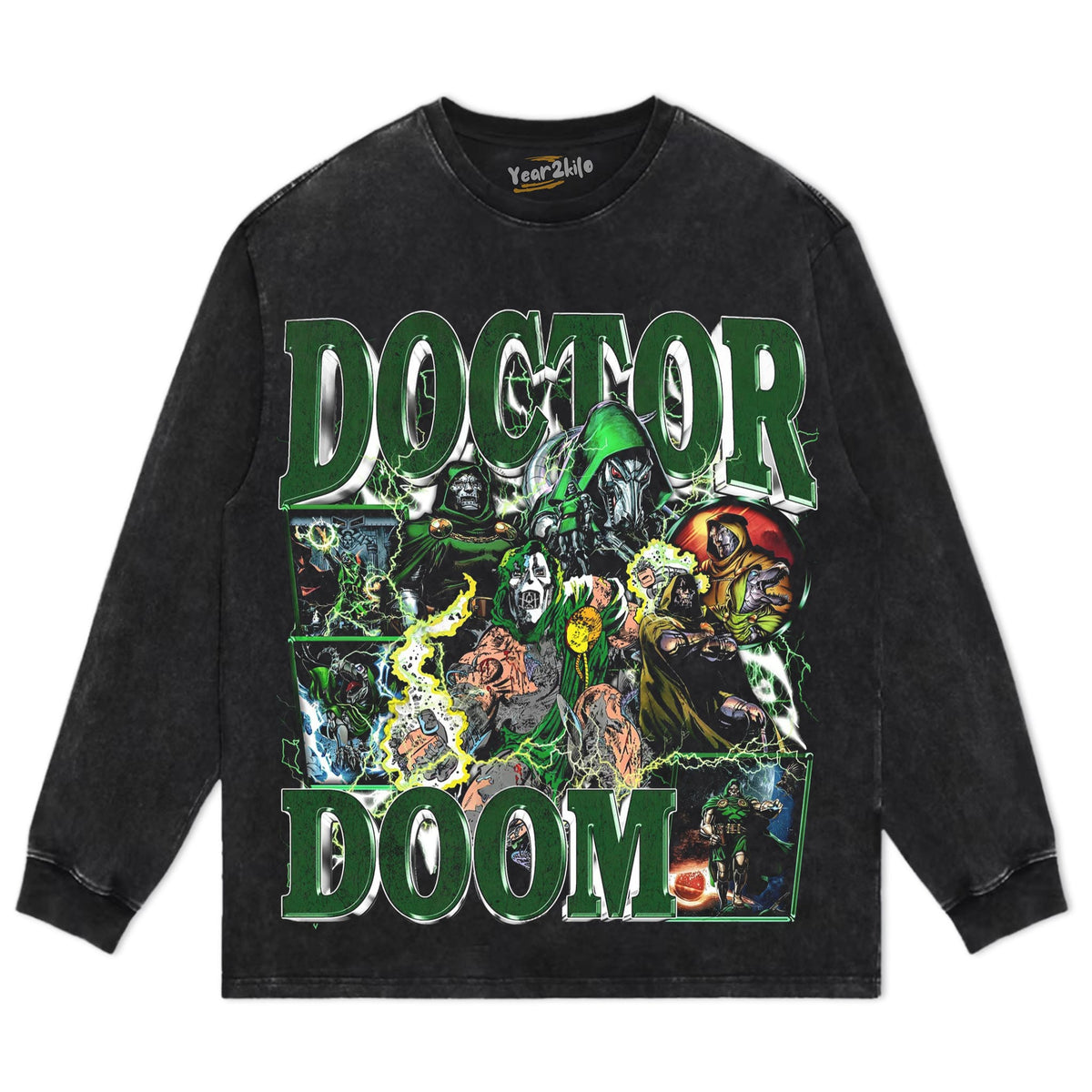 DR DOOM 2026 VINTAGE TANK TOP & TEE & LONG SLEEVE & LAYERED LS & HOODIE