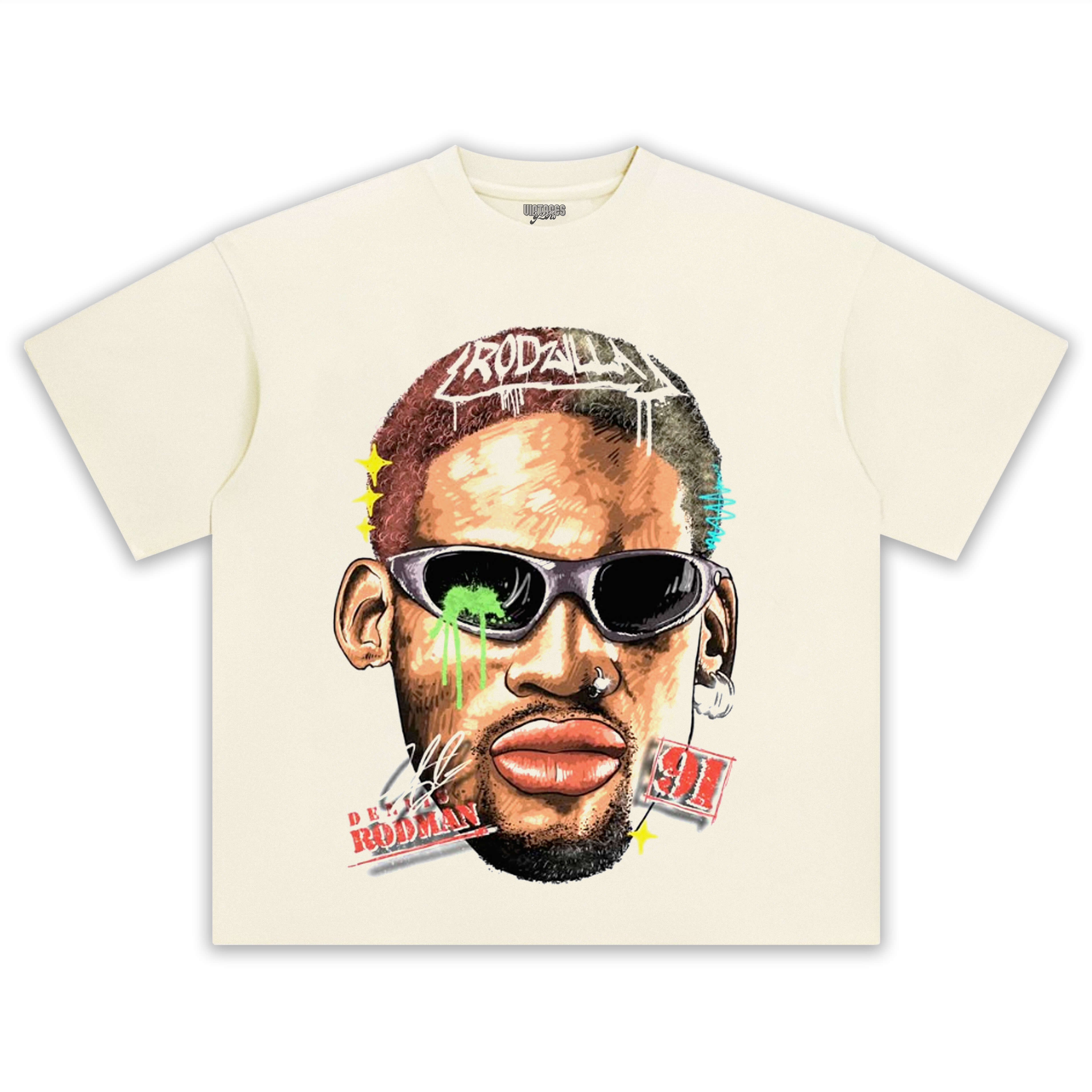 Dennis Rodman V1 TEE & LS & HOODIE