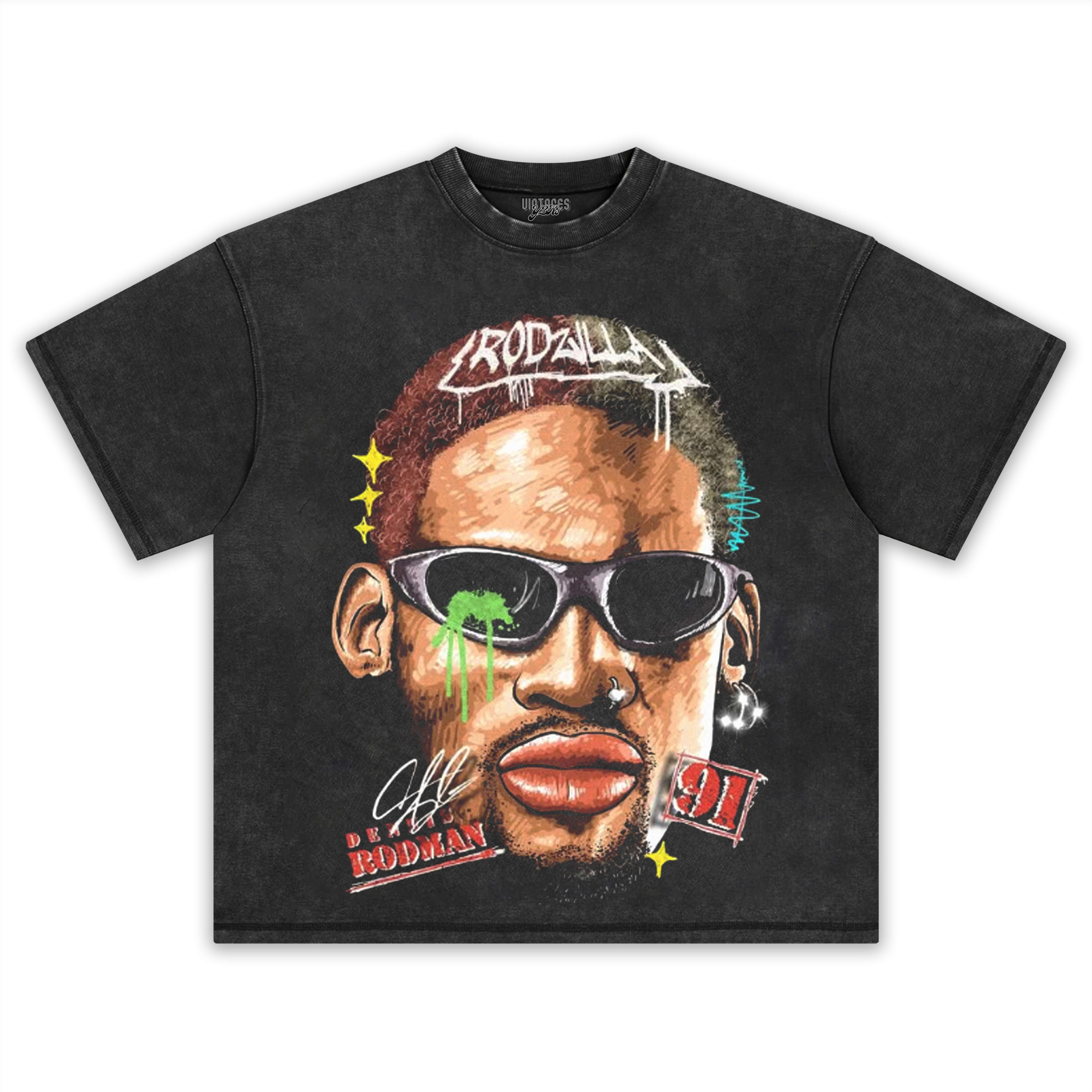 Dennis Rodman V1 TEE & LS & HOODIE