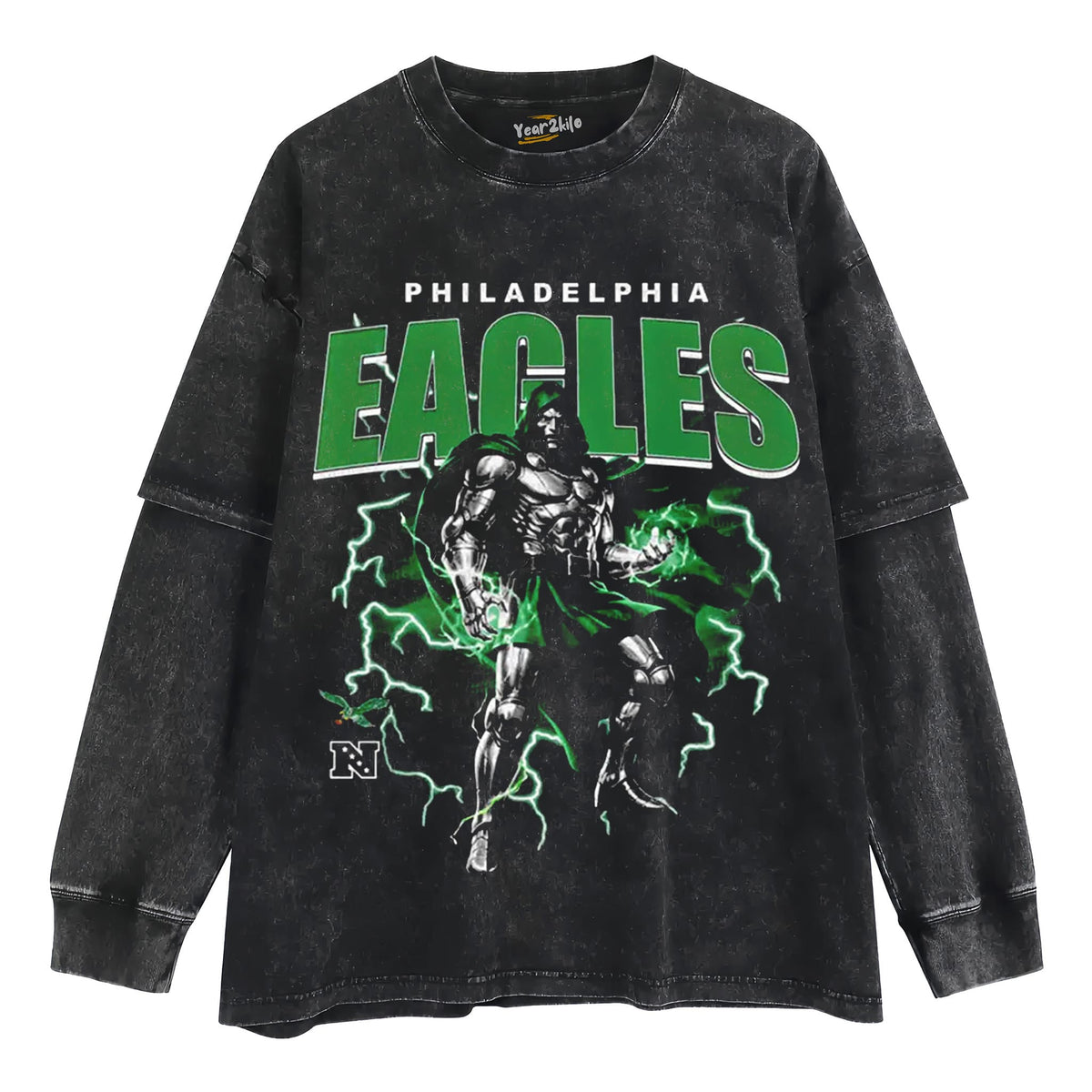 EAGLES X DR DOOM TANK TOP & TEE & LONG SLEEVE & LAYERED LS & HOODIE