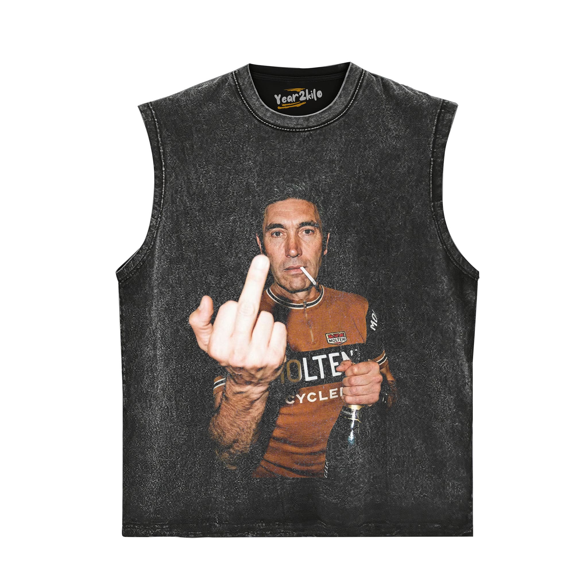 EDDY MERCKX LEGEND TOUR DE FRANCE TANK TOP & TEE & LONG SLEEVE & LAYERED LS & HOODIE