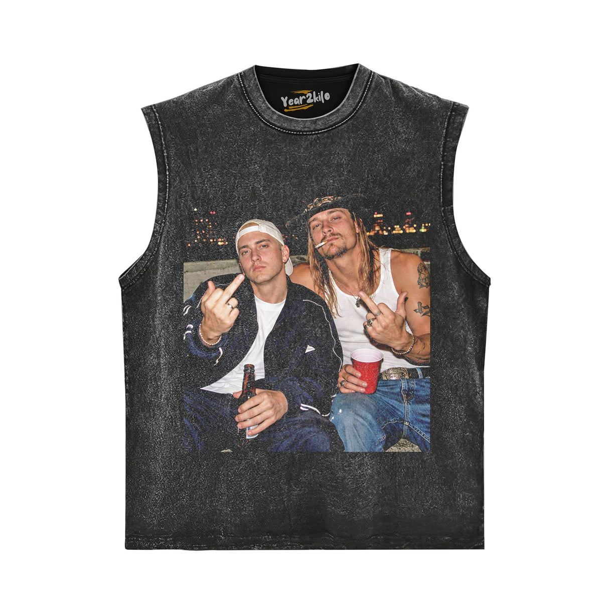 EMINEM & KID ROCK TANK TOP & TEE & LONG SLEEVE & LAYERED LS & HOODIE