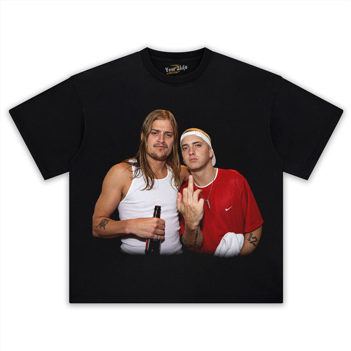 EMINEM & KID ROCK TANK TOP & TEE & LONG SLEEVE & LAYERED LS & HOODIE