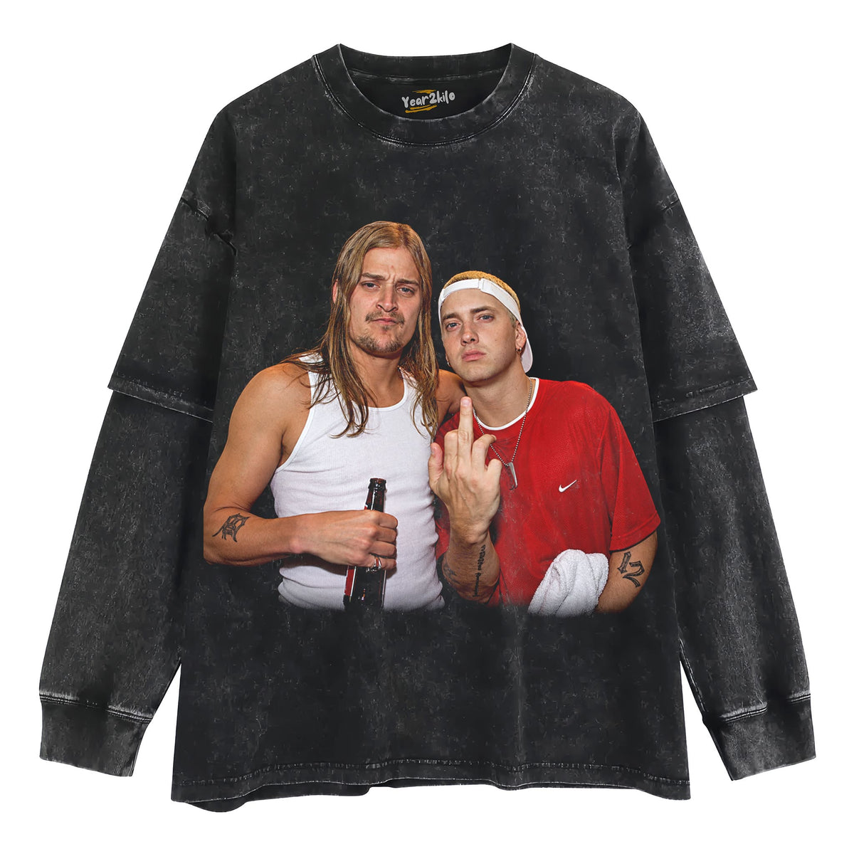EMINEM & KID ROCK TANK TOP & TEE & LONG SLEEVE & LAYERED LS & HOODIE
