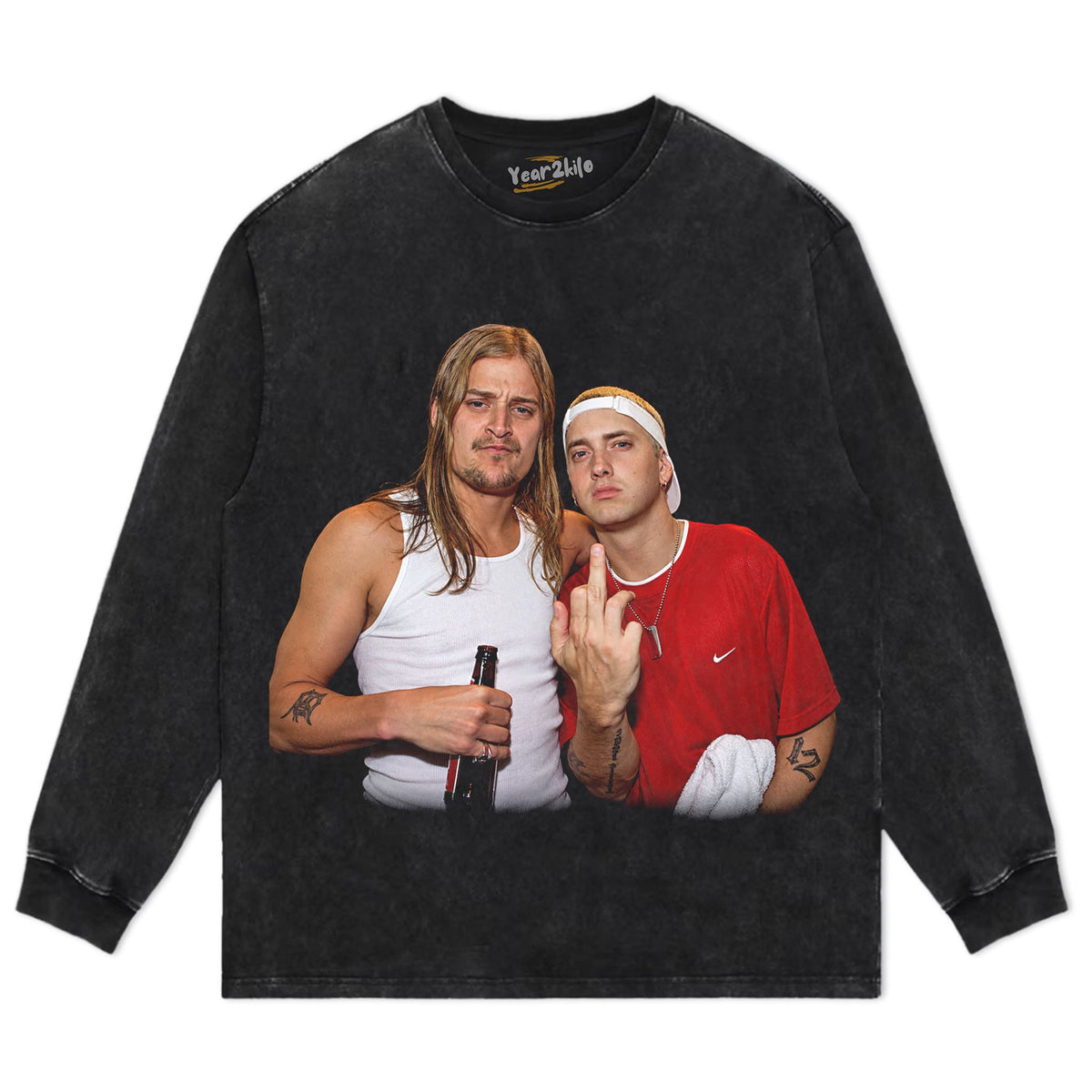 EMINEM & KID ROCK TANK TOP & TEE & LONG SLEEVE & LAYERED LS & HOODIE