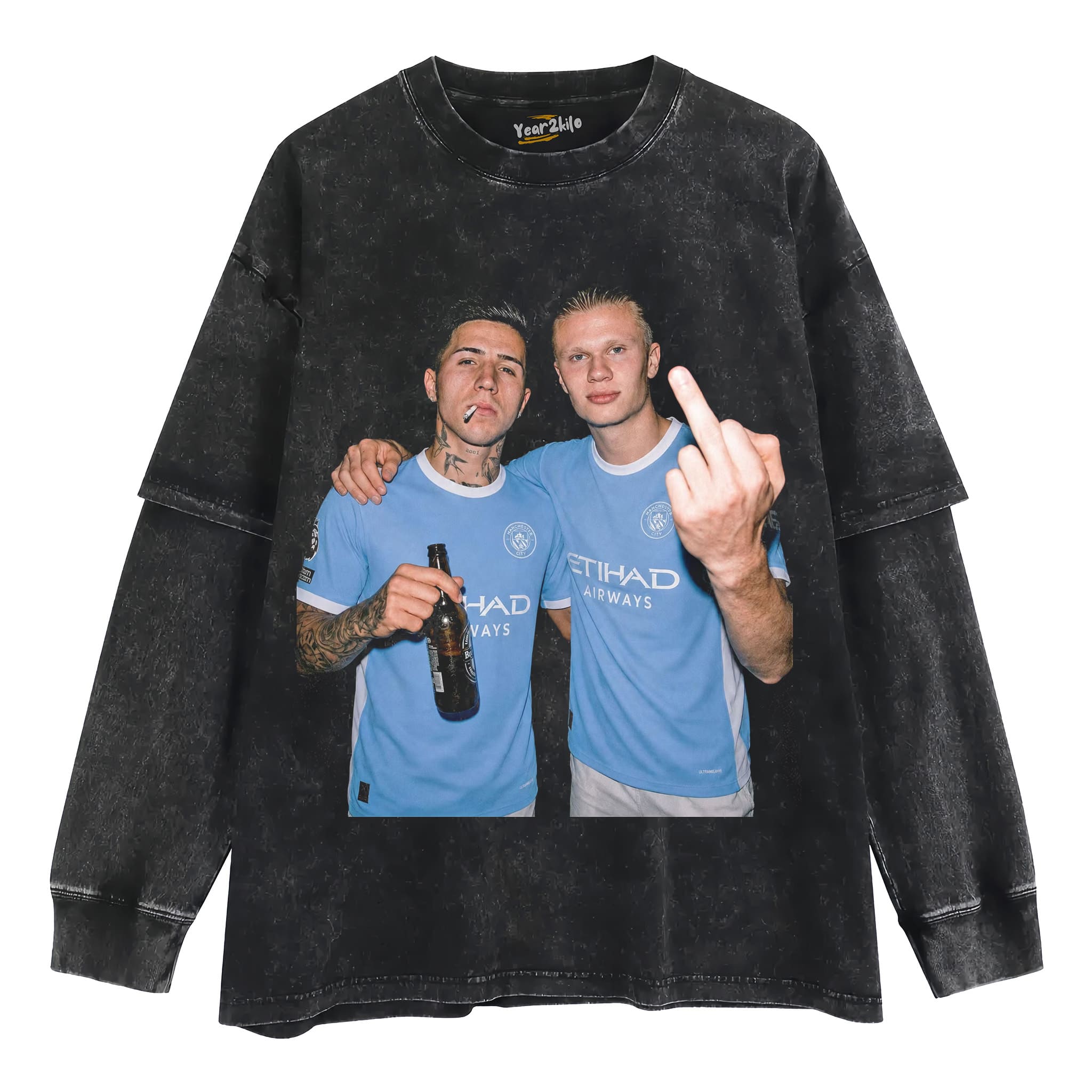 ENZO FERNÁNDEZ & ERLING HAALAND TANK TOP & TEE & LONG SLEEVE & LAYERED LS & HOODIE