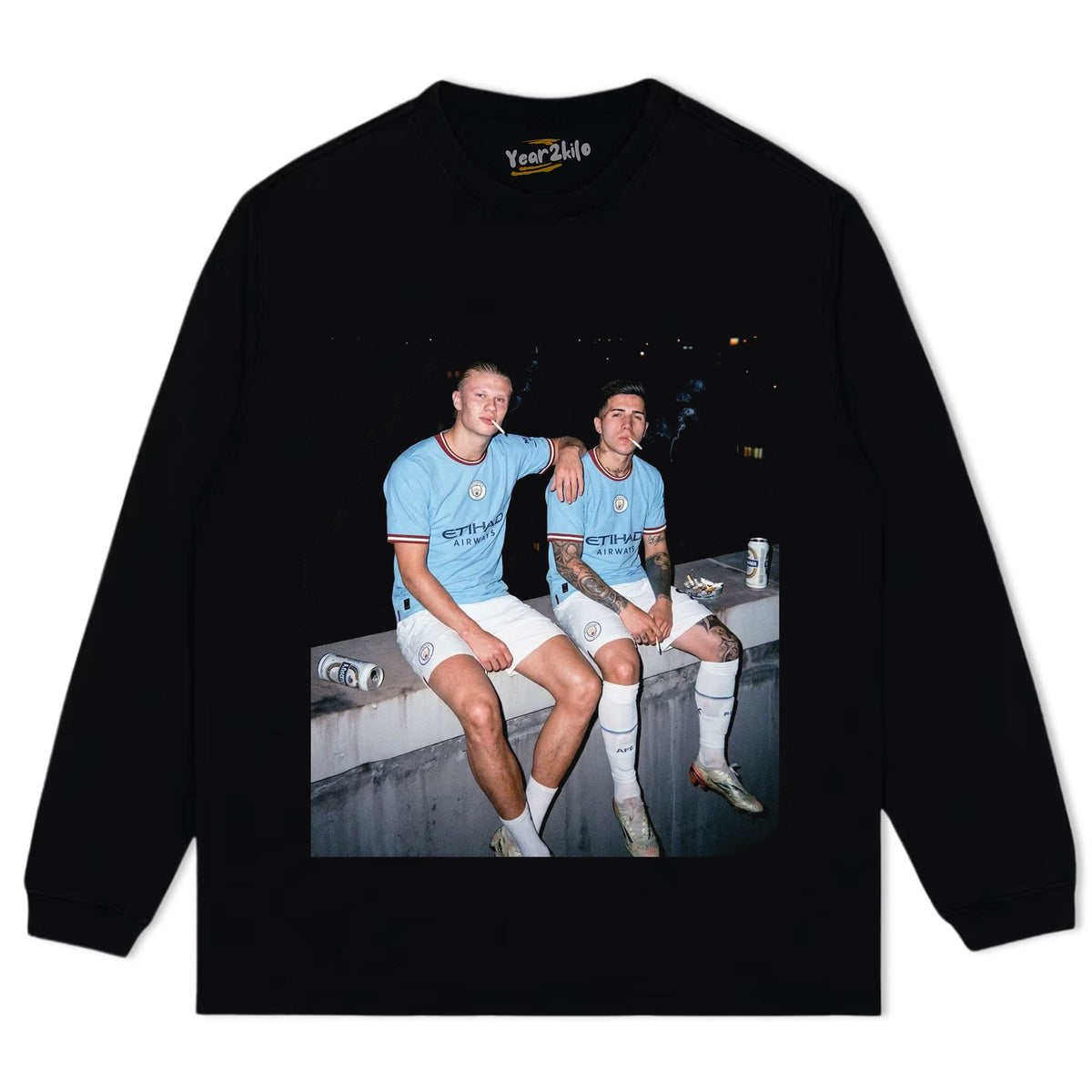 ENZO FERNÁNDEZ & ERLING HAALAND V1 TANK TOP & TEE & LONG SLEEVE & LAYERED LS & HOODIE