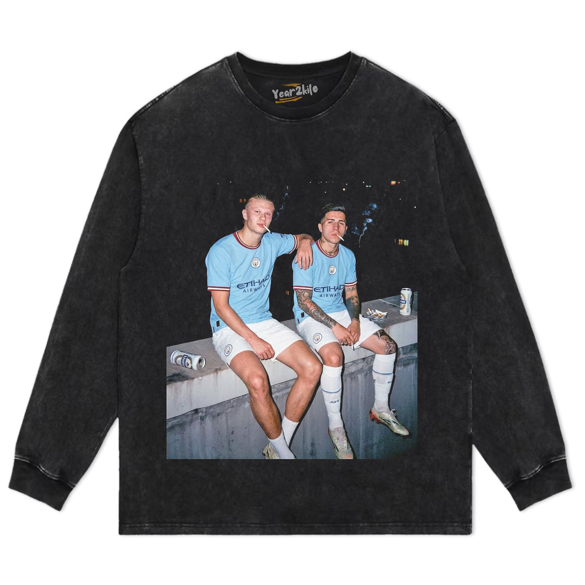 ENZO FERNÁNDEZ & ERLING HAALAND V1 TANK TOP & TEE & LONG SLEEVE & LAYERED LS & HOODIE